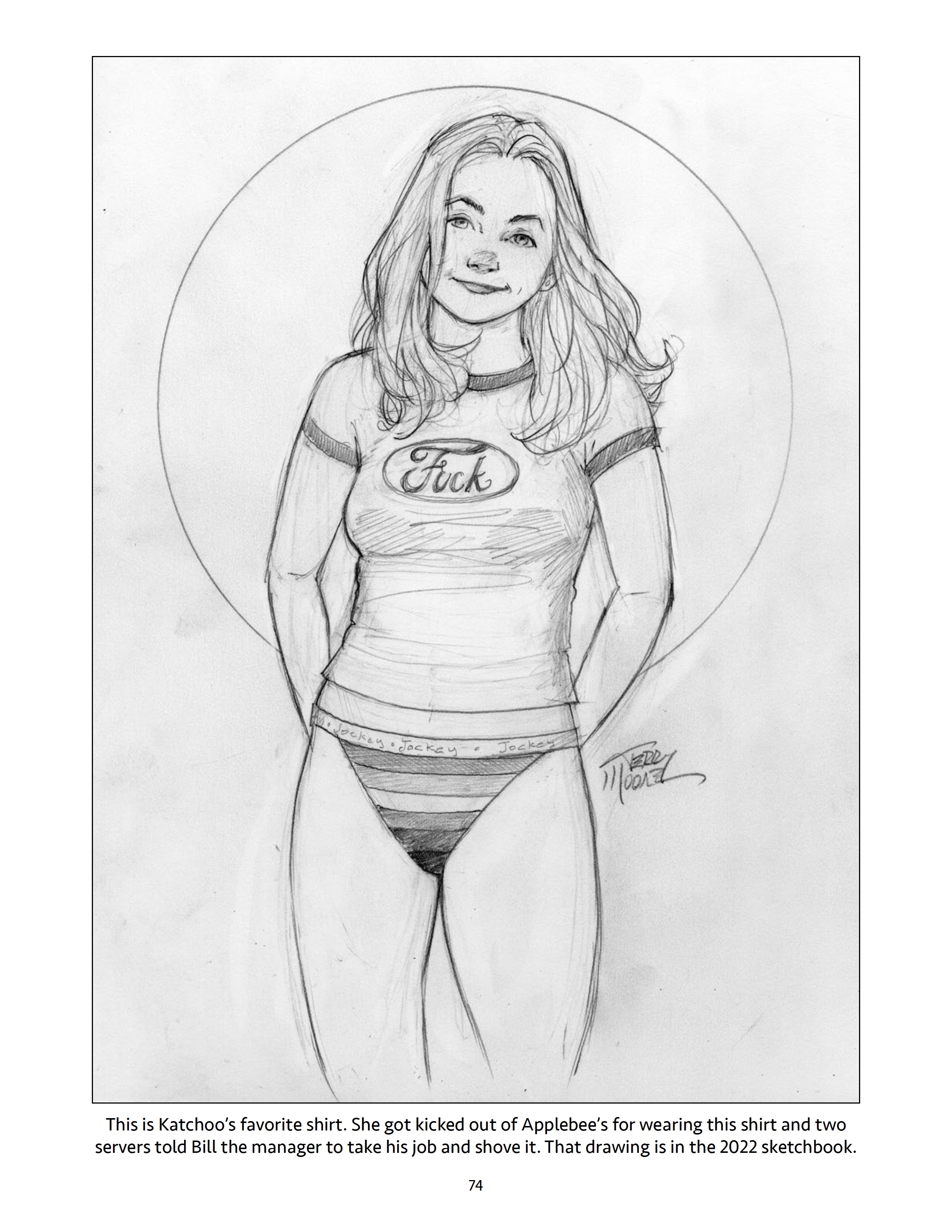 Read online Terry Moore after dark… comic -  Issue # TPB - 71