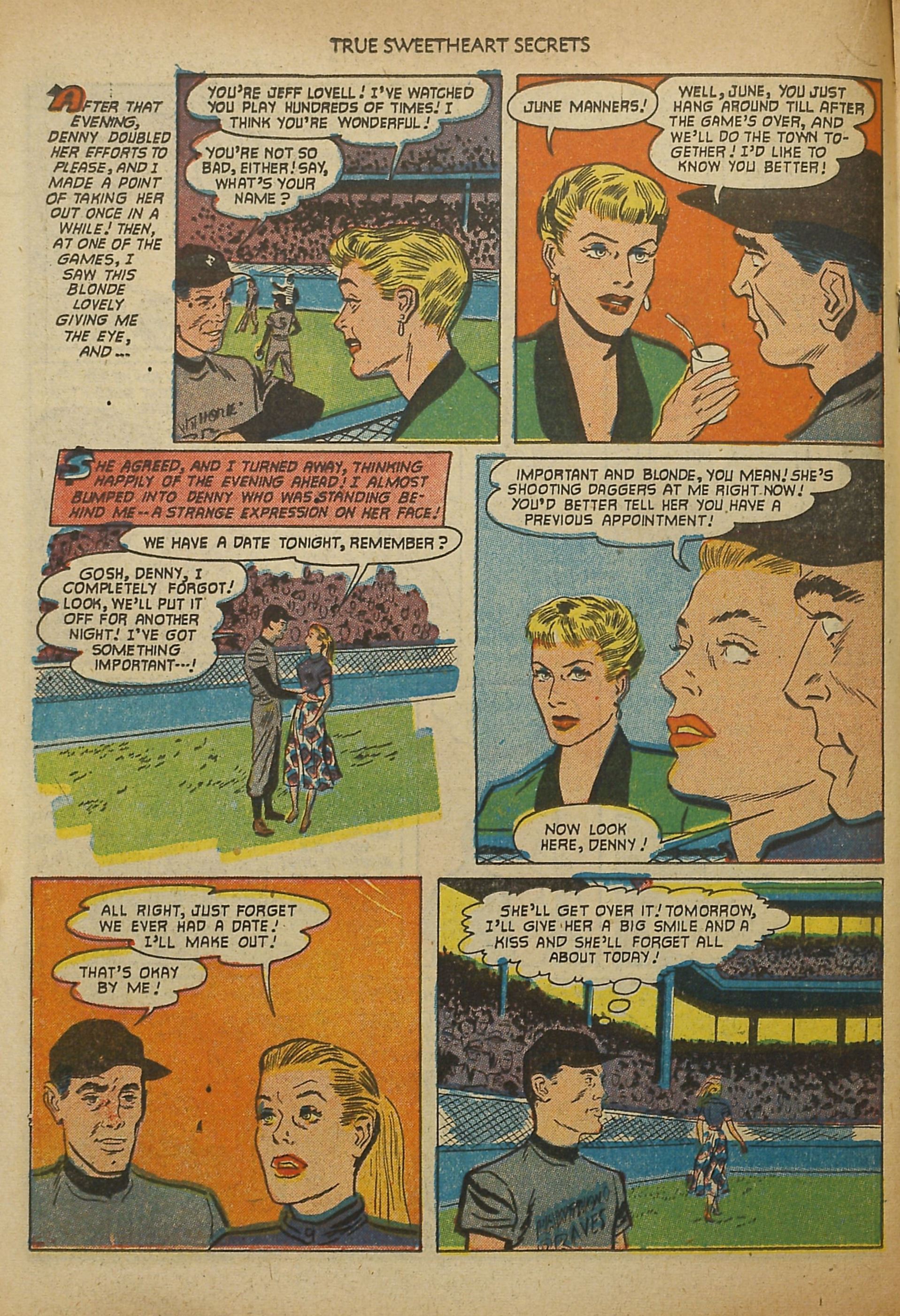 Read online True Sweetheart Secrets comic -  Issue #9 - 18