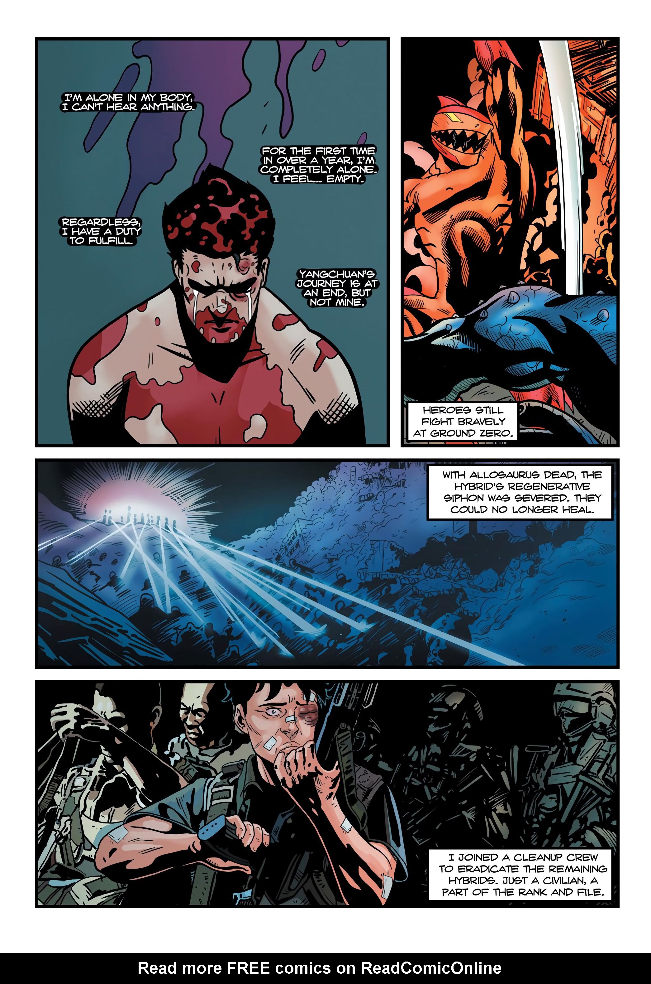 Read online Dinosaur Warrior comic -  Issue # TPB - 126