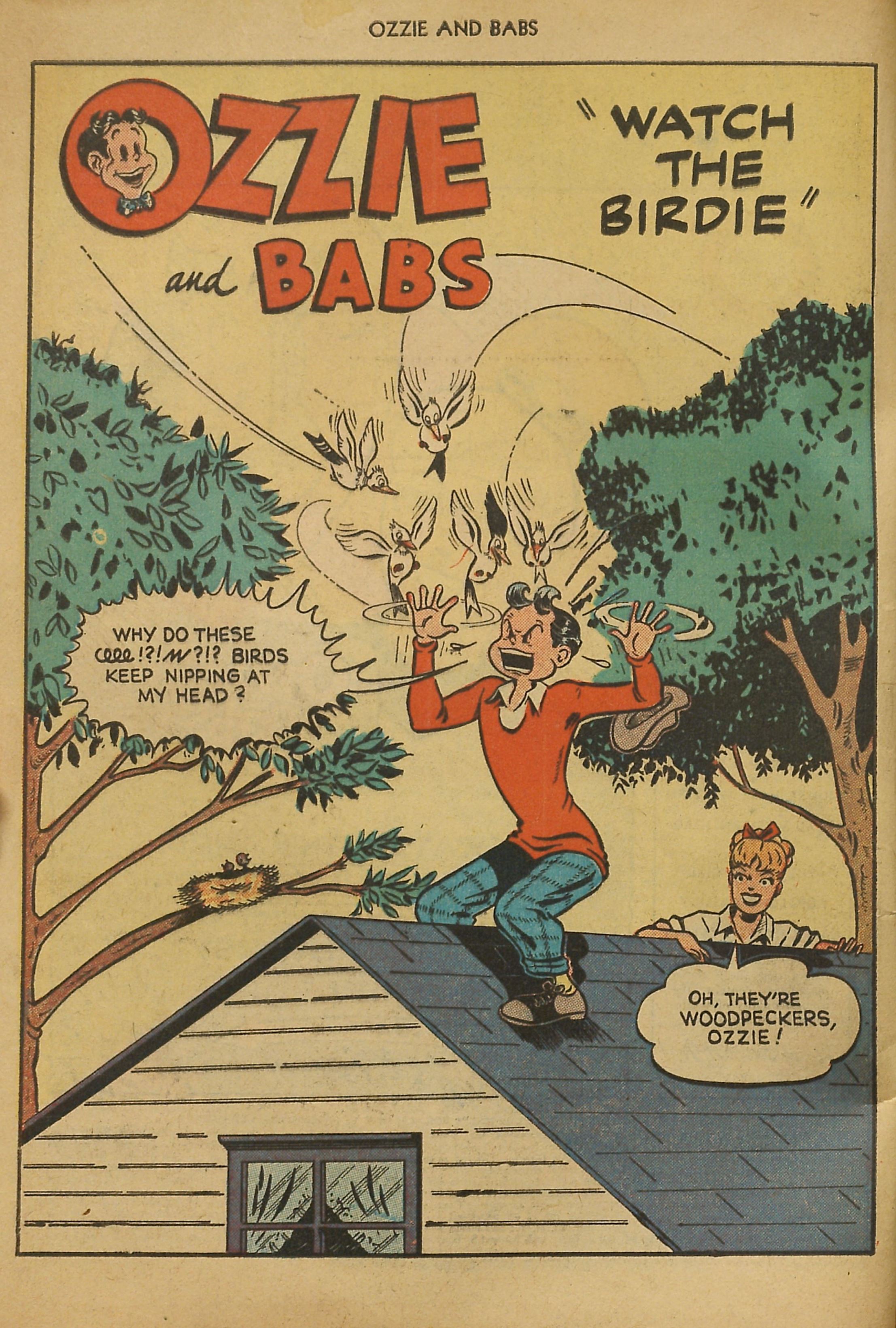 Read online Ozzie And Babs comic -  Issue #6 - 4