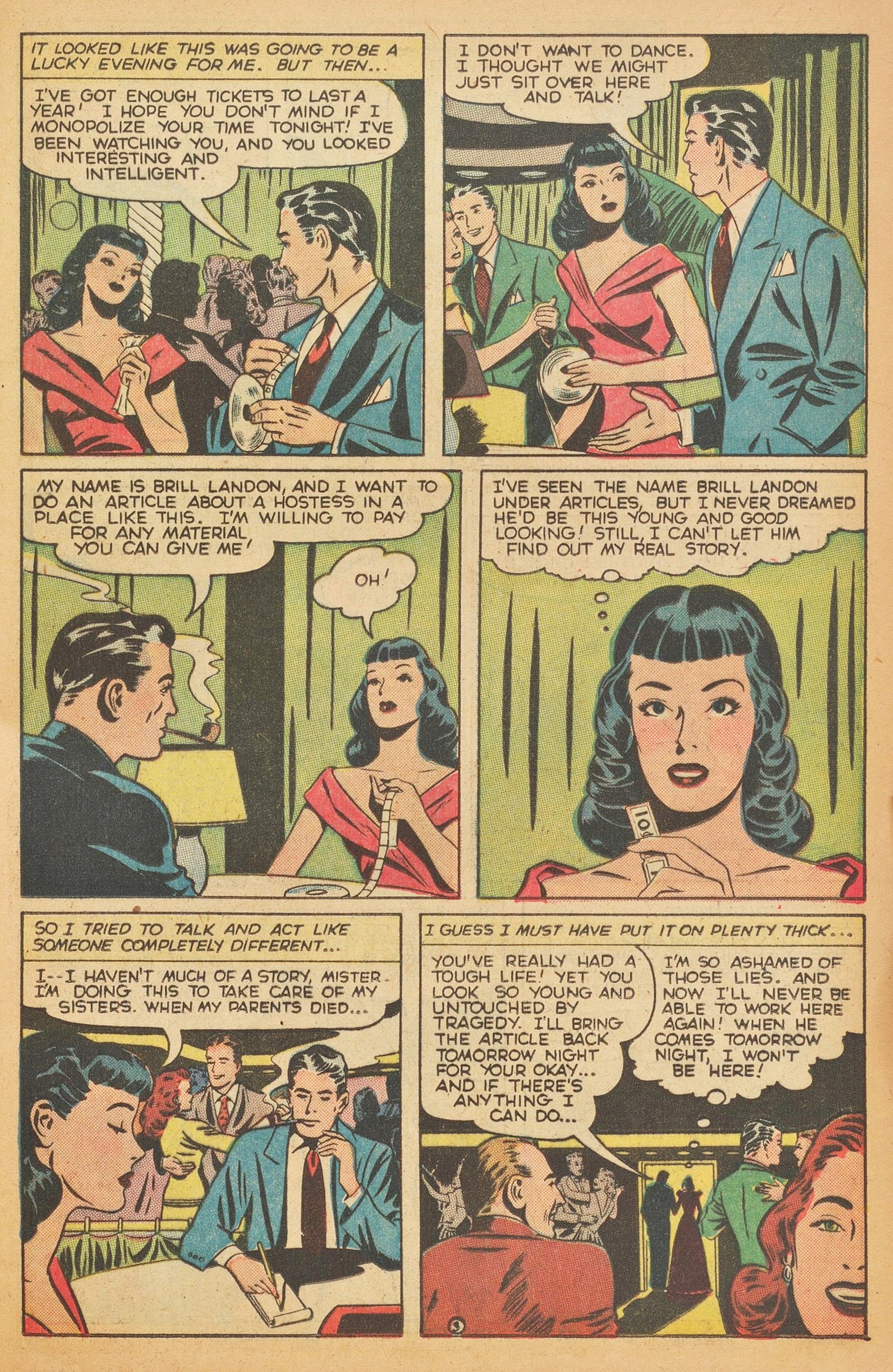Read online Glamorous Romances comic -  Issue #45 - 37