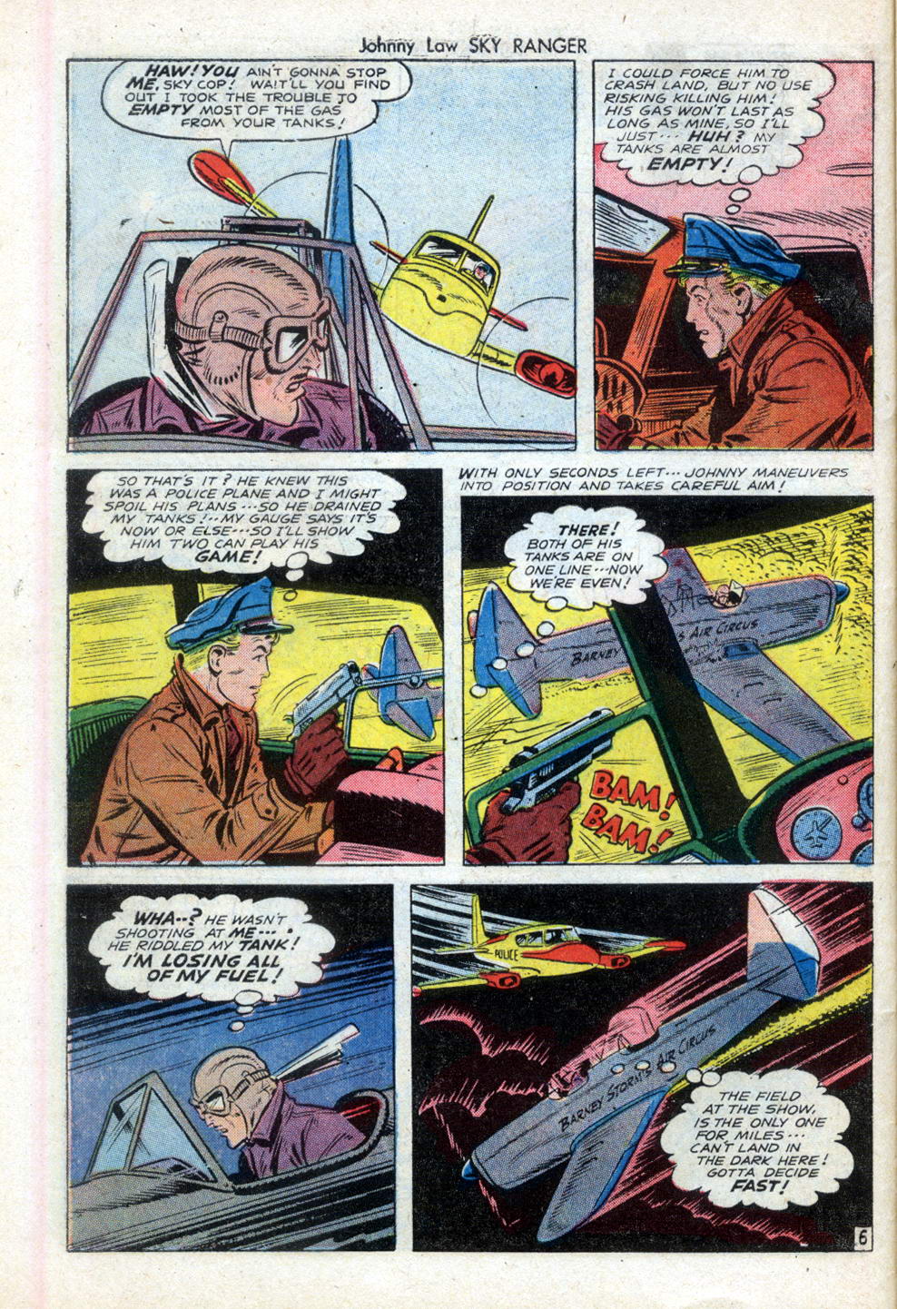 Read online Johnny Law Sky Ranger Adventures comic -  Issue #3 - 8