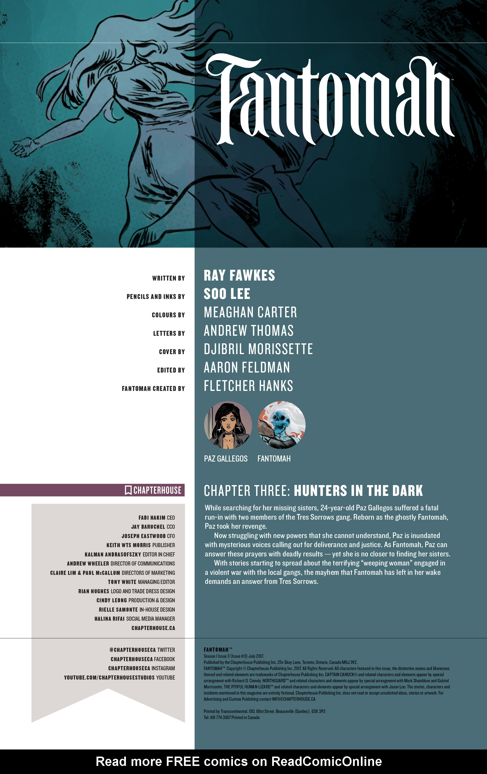 Read online Fantomah comic -  Issue #3 - 2