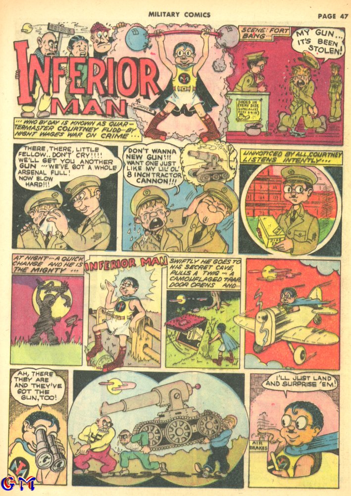 Read online Military Comics comic -  Issue #8 - 49