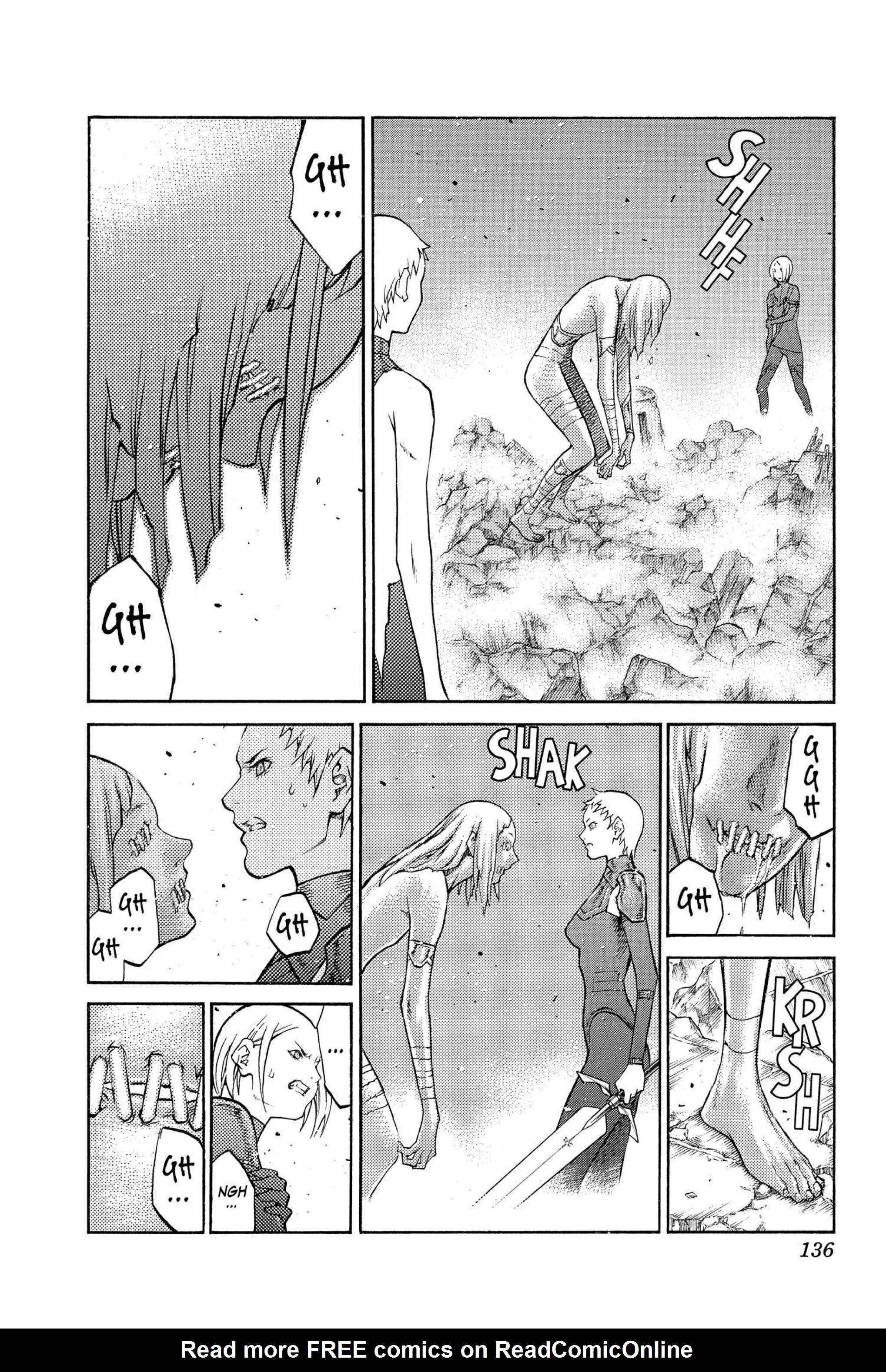 Read online Claymore comic -  Issue #16 - 125