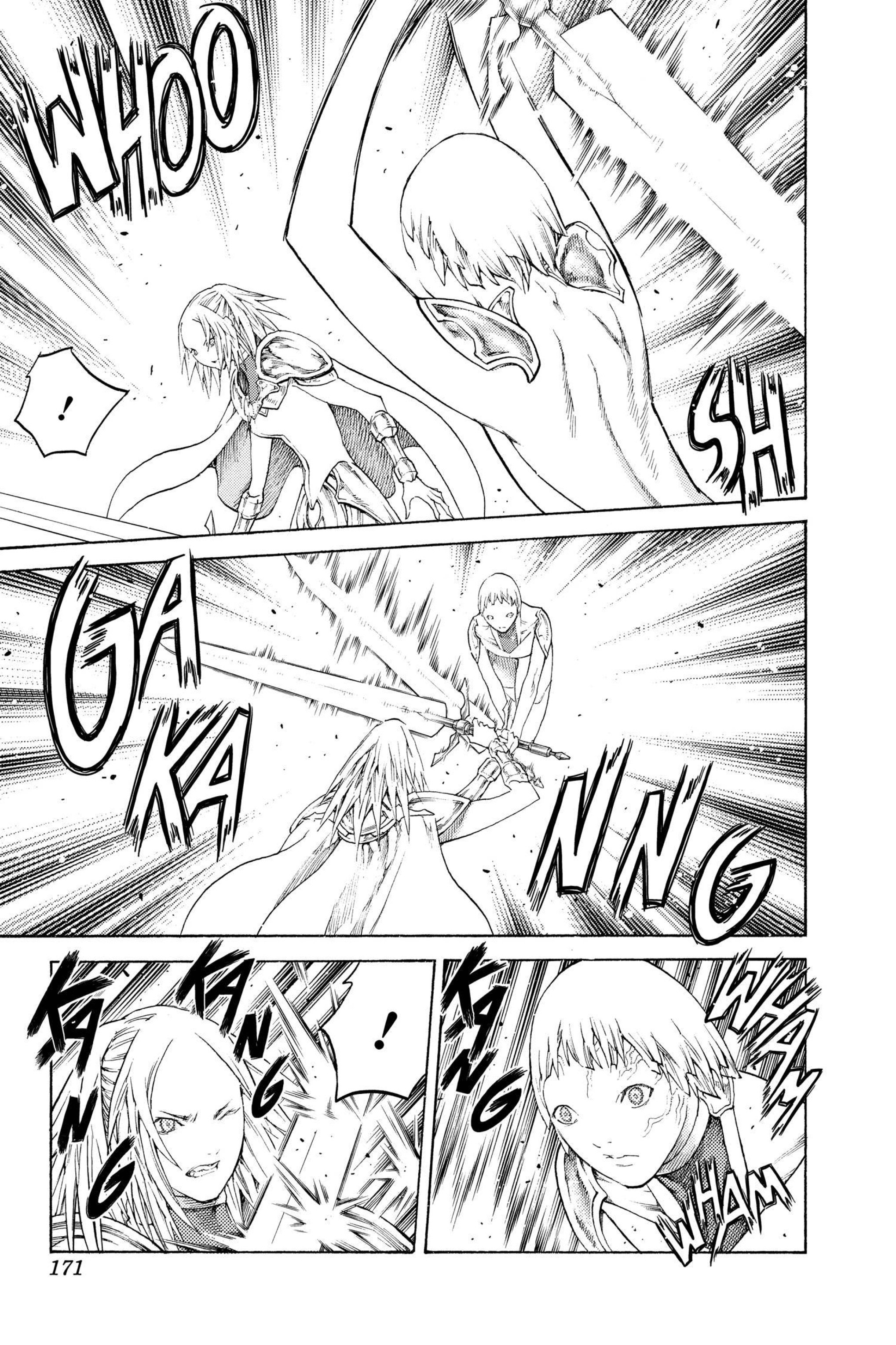 Read online Claymore comic -  Issue #19 - 153