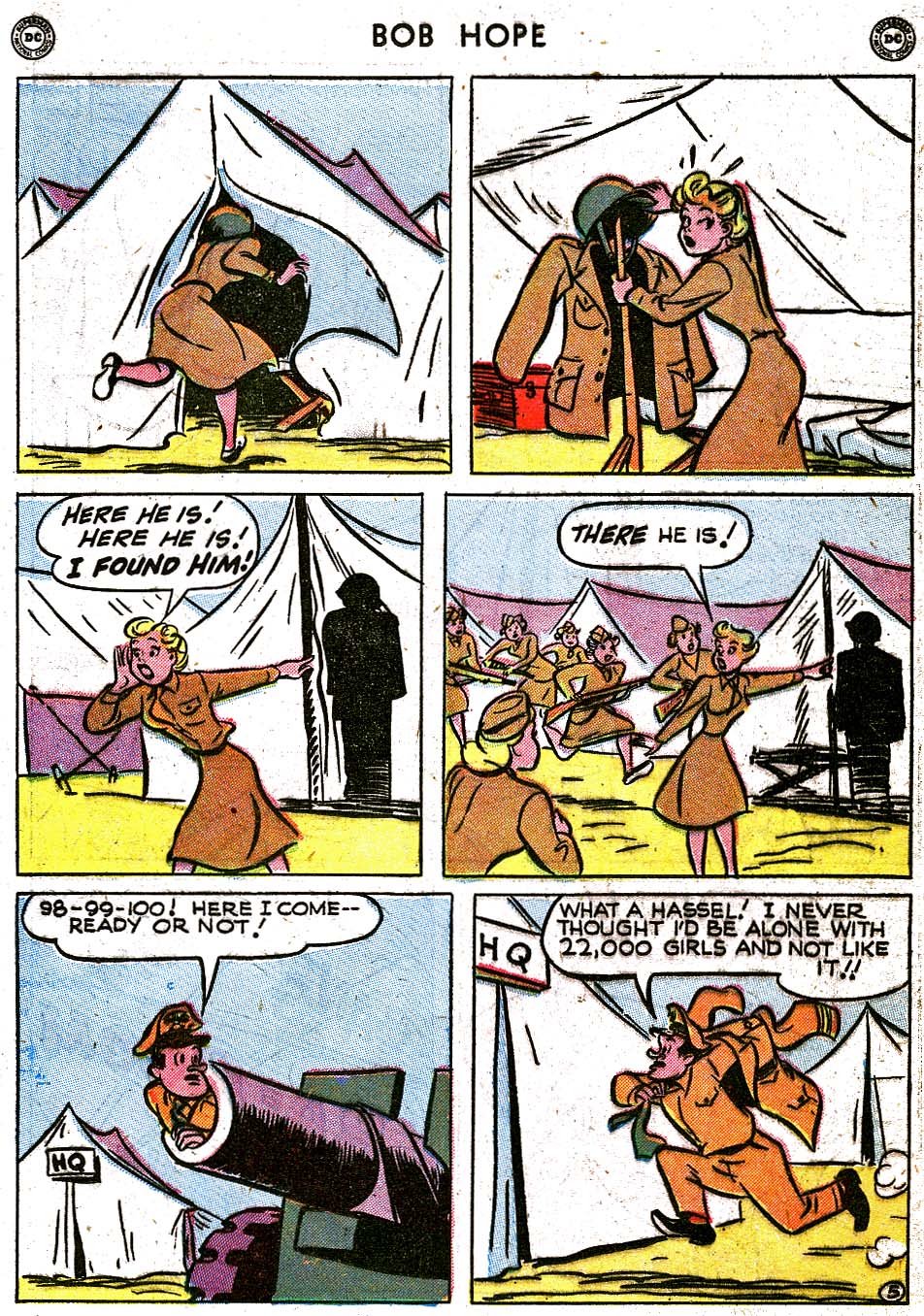 Read online The Adventures of Bob Hope comic -  Issue #8 - 19