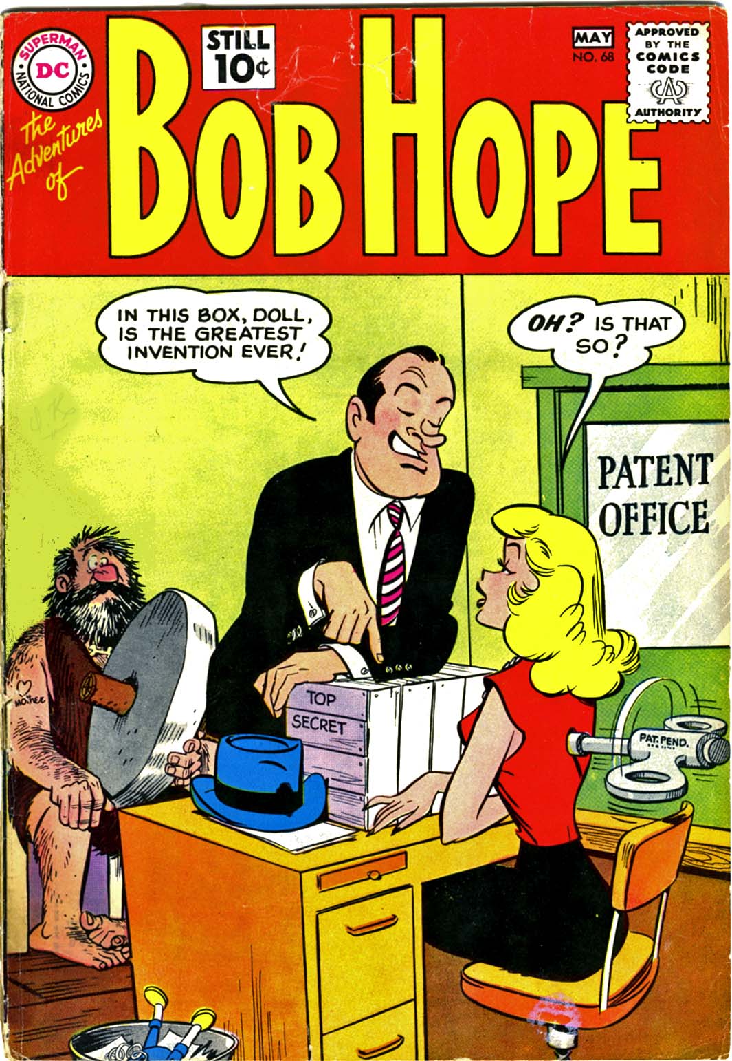 Read online The Adventures of Bob Hope comic -  Issue #68 - 1