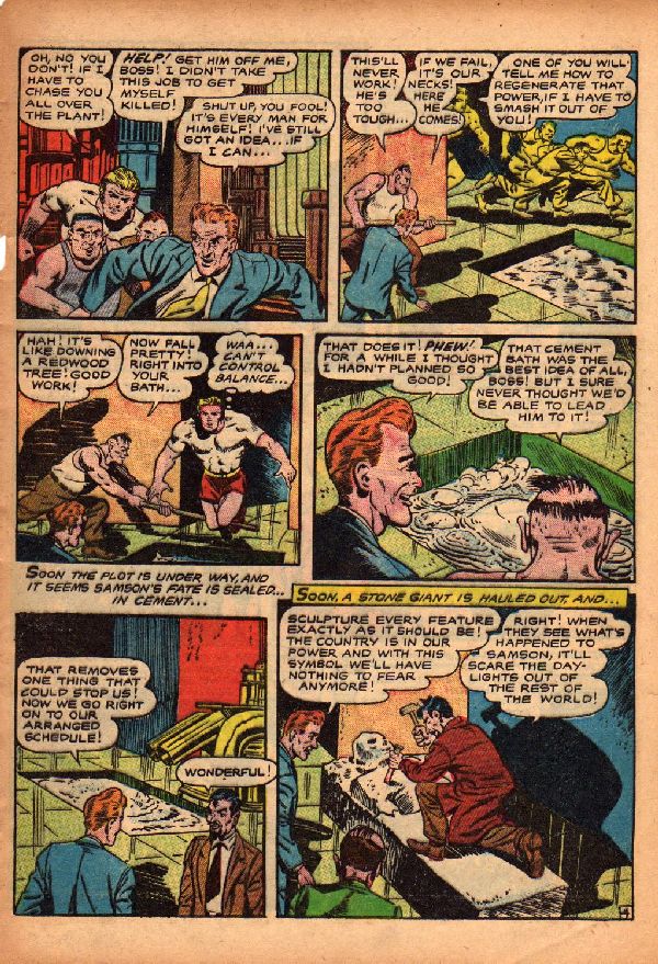 Read online Samson (1955) comic -  Issue #12 - 6