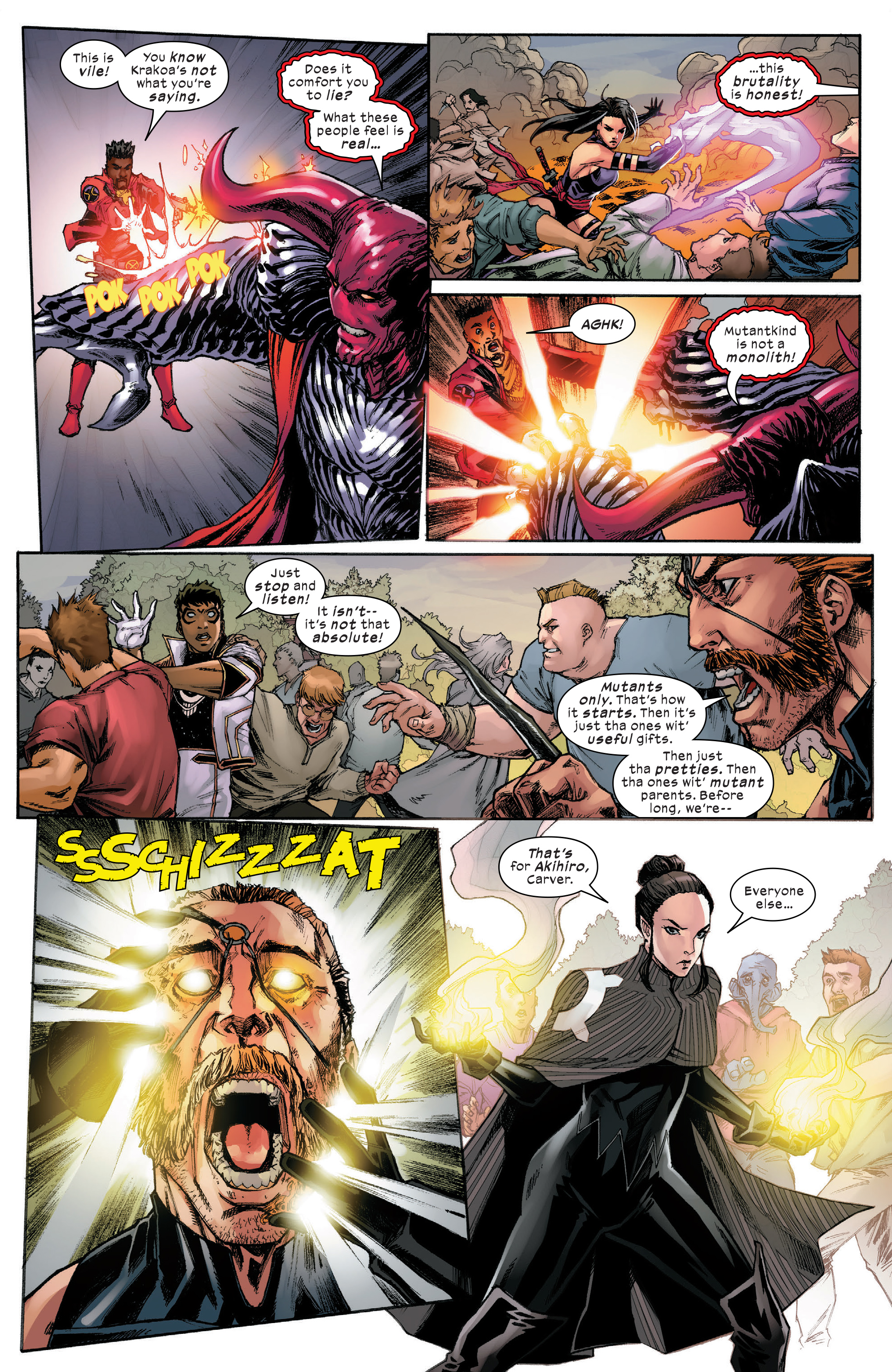 Read online Trials Of X comic -  Issue # TPB 12 - 128
