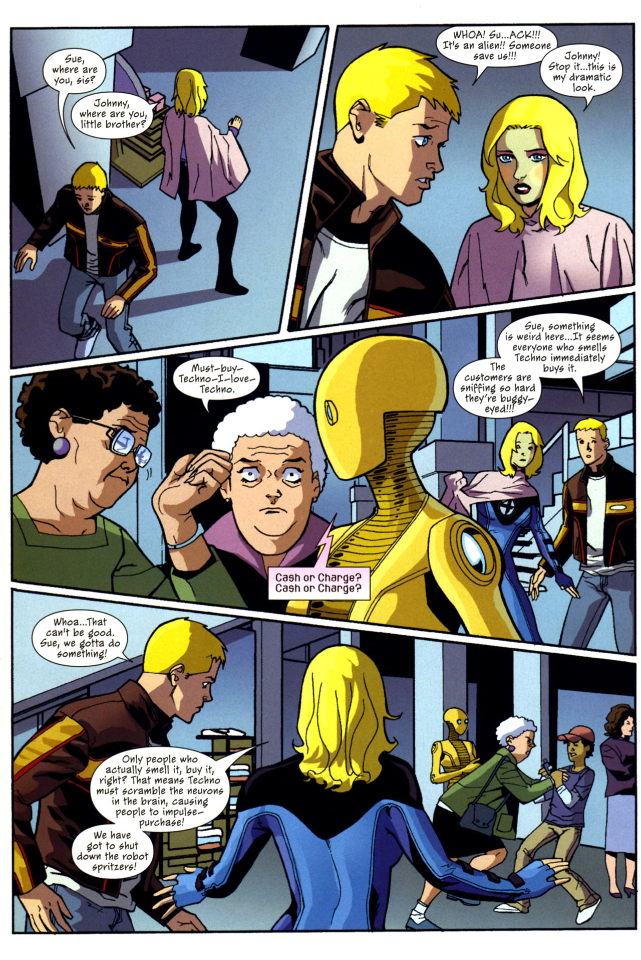 Read online Marvel Adventures Fantastic Four comic -  Issue #31 - 7