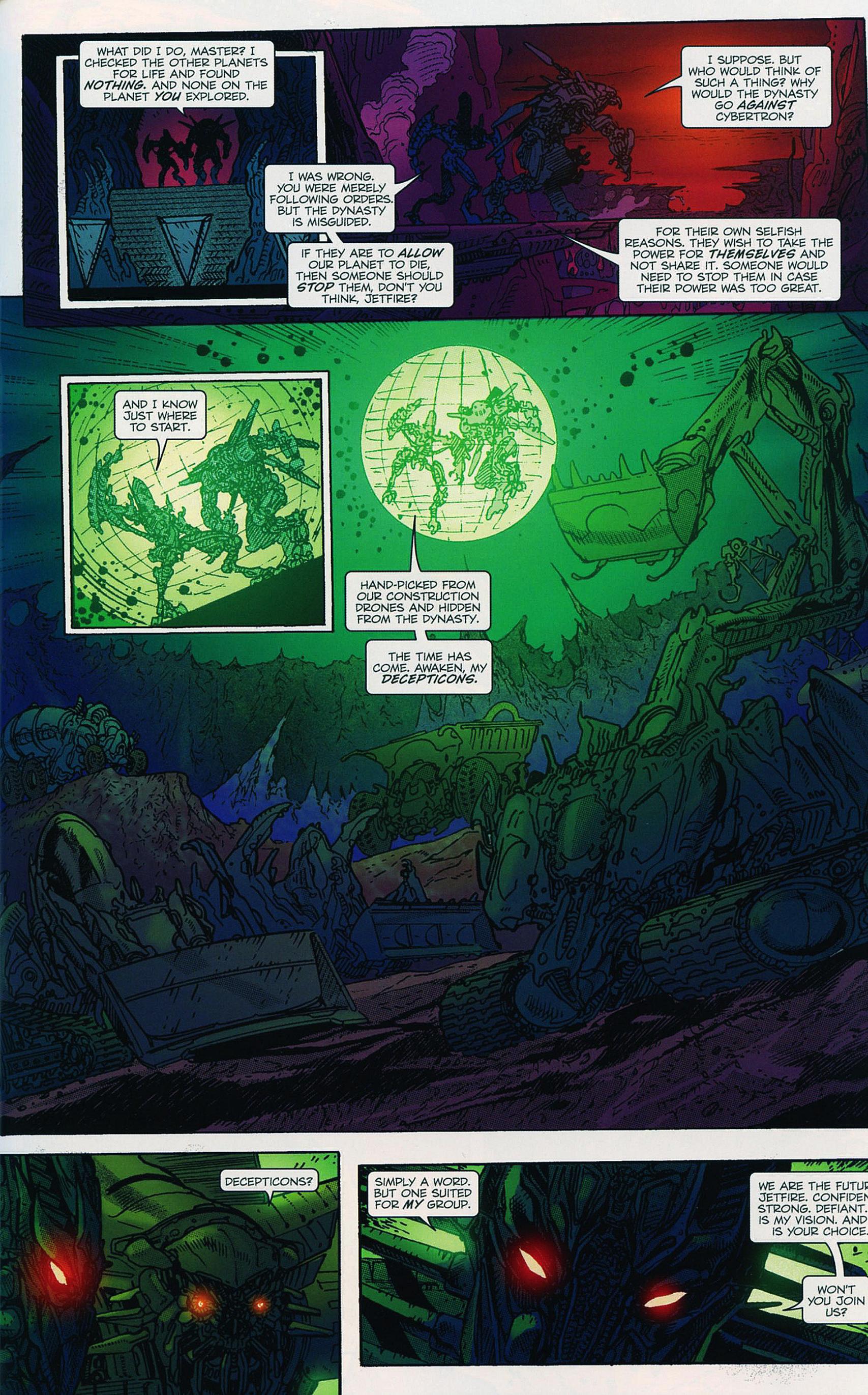 Read online Transformers: Tales of The Fallen comic -  Issue #3 - 10