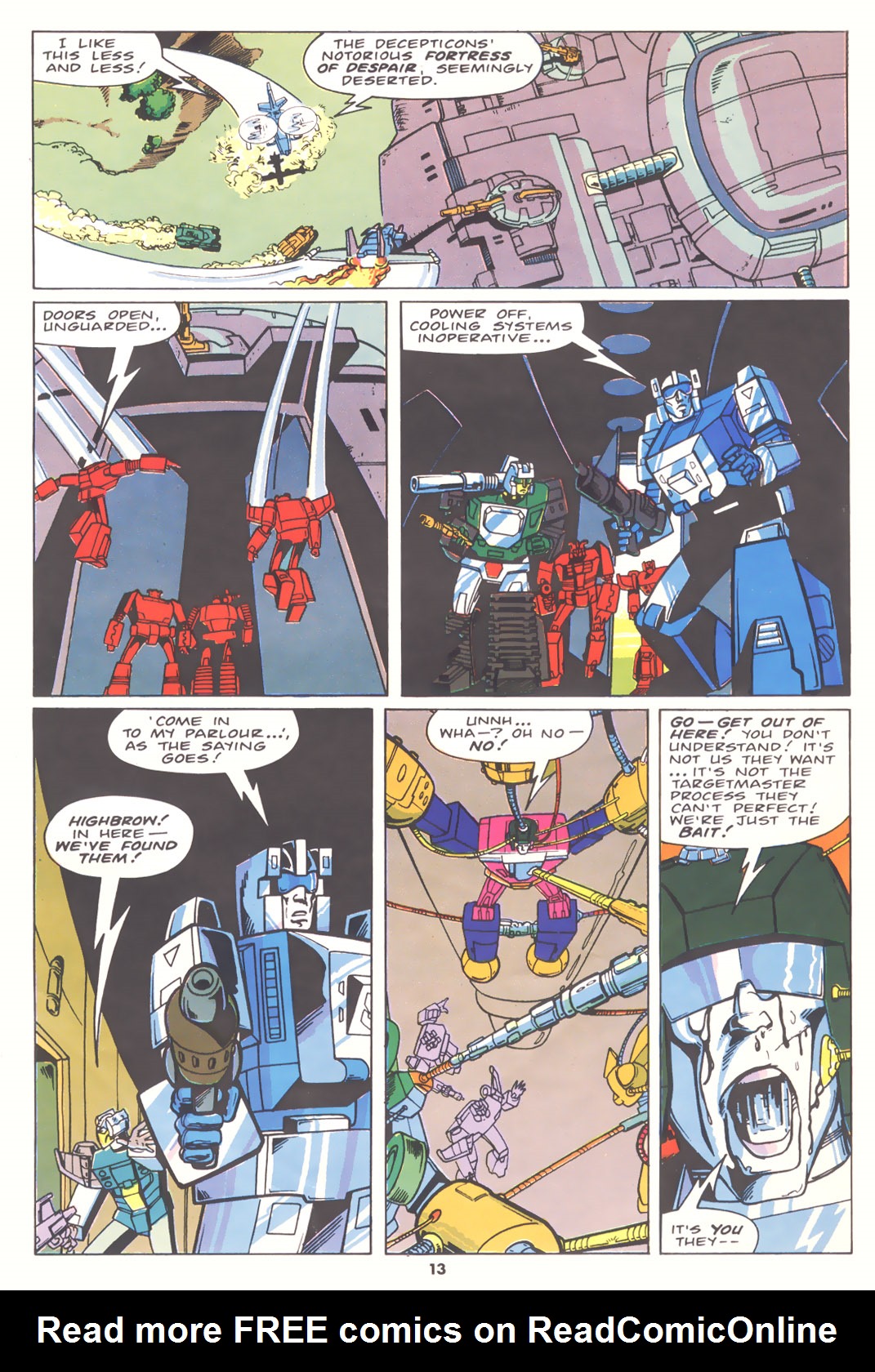 Read online The Transformers (UK) comic -  Issue #256 - 6