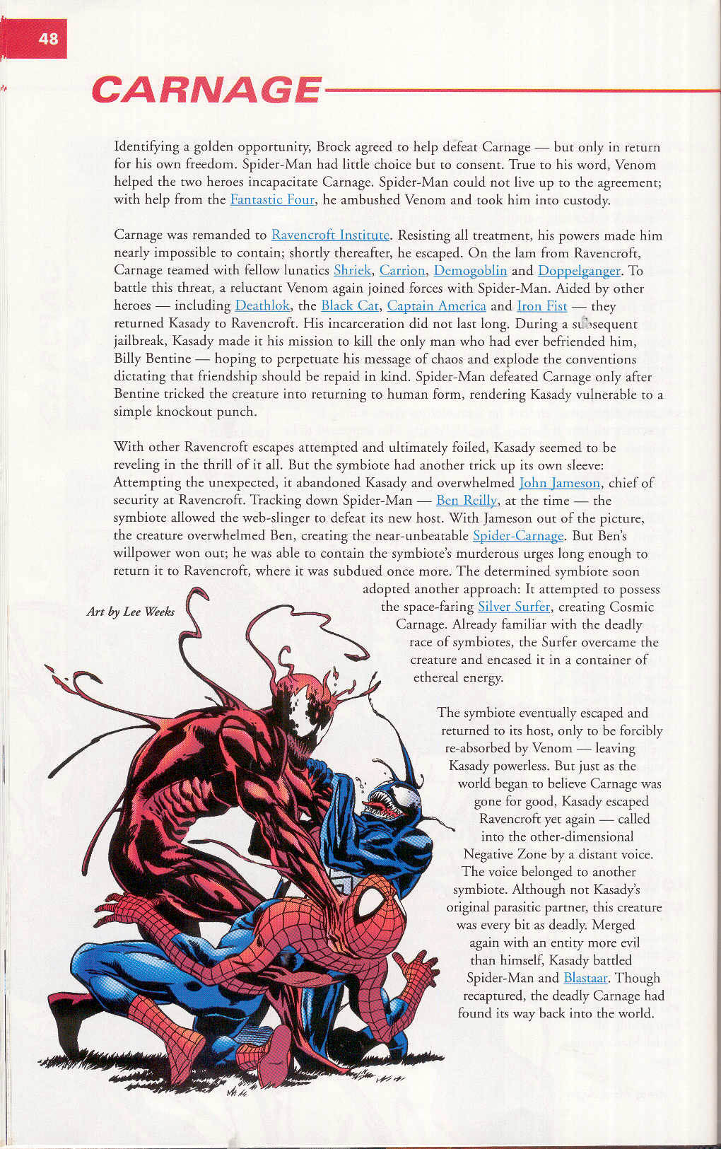 Read online Marvel Encyclopedia comic -  Issue # TPB 4 - 49