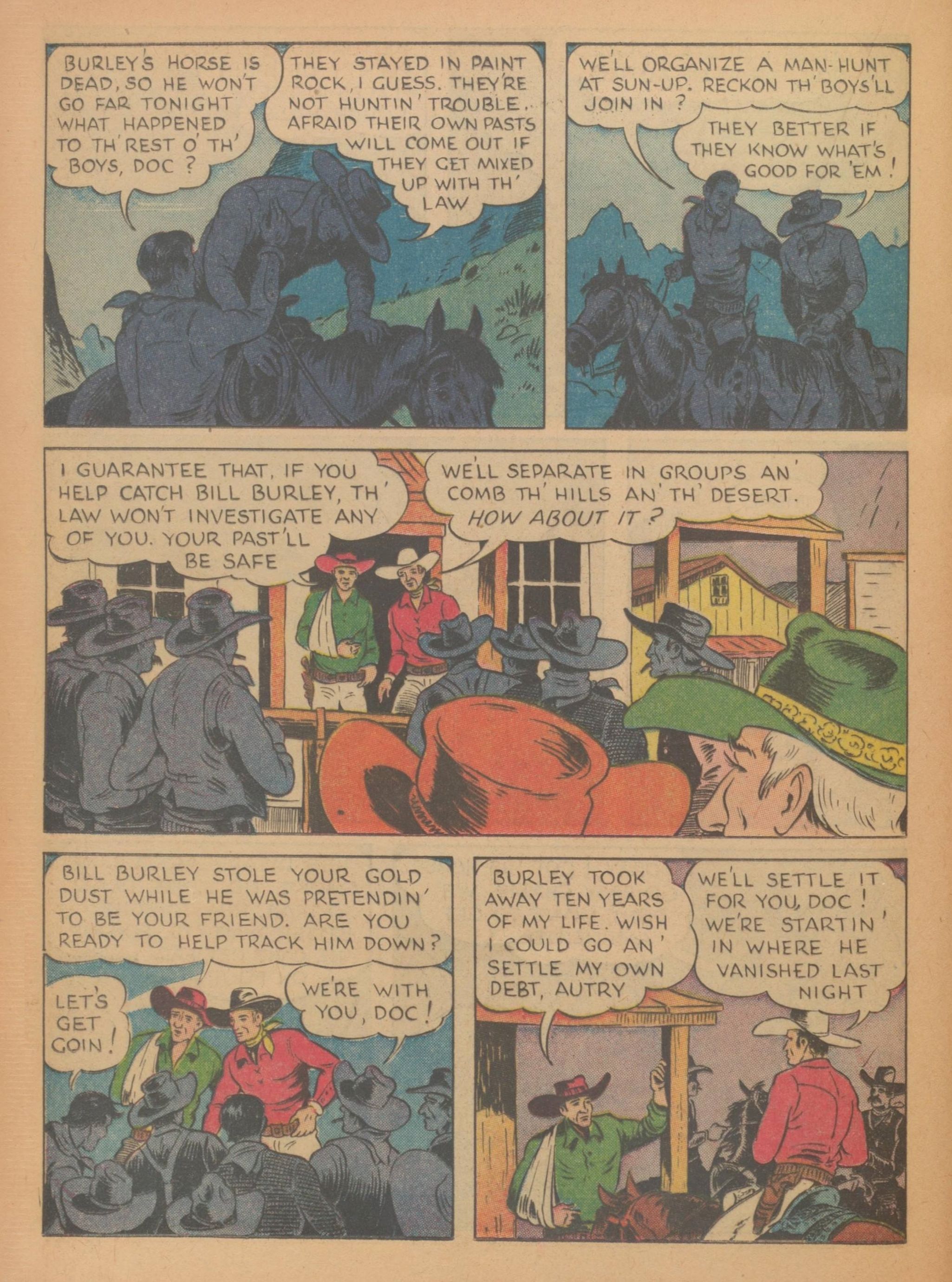 Read online Gene Autry Comics comic -  Issue #5 - 46