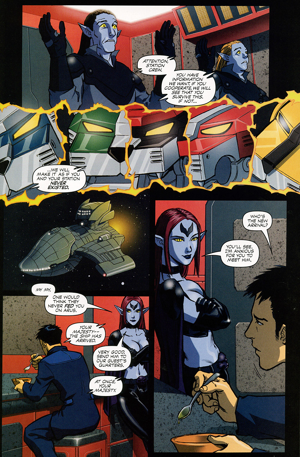 Read online Voltron: Defender of the Universe comic -  Issue #7 - 23
