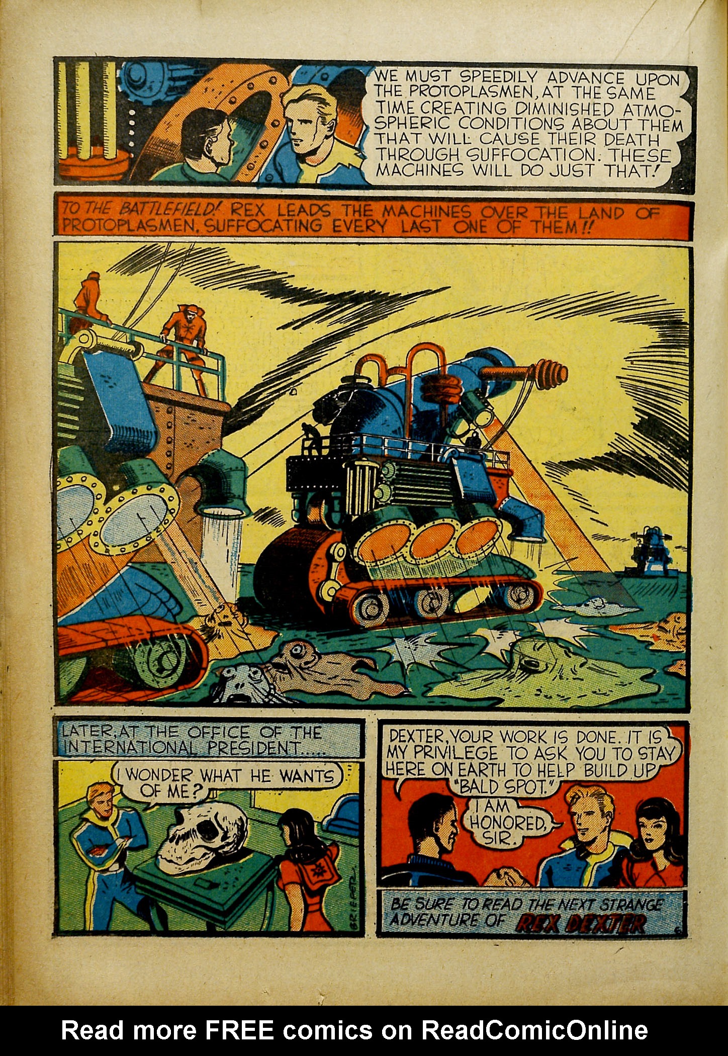 Read online Rex Dexter of Mars comic -  Issue # Full - 36