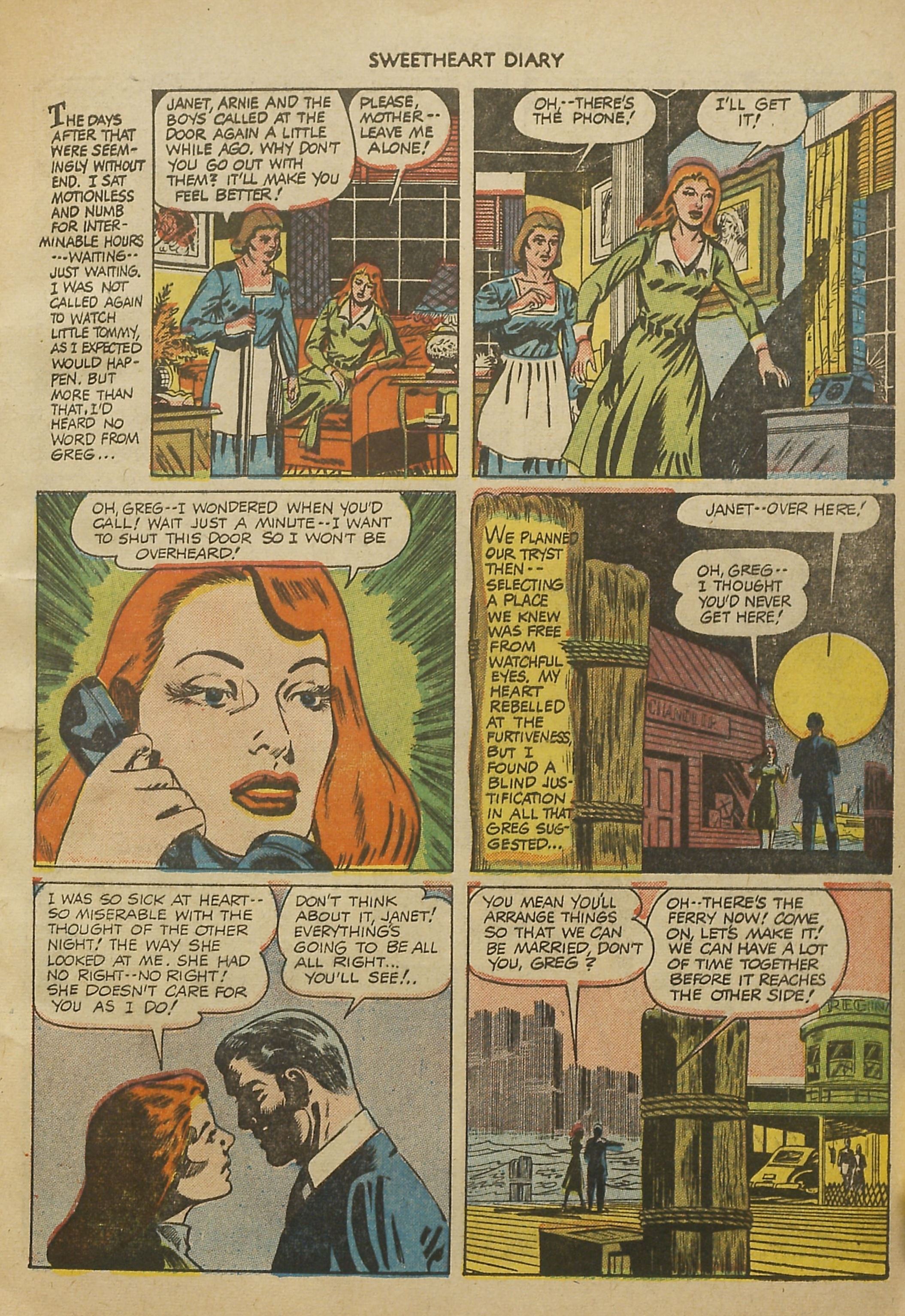 Read online Sweetheart Diary comic -  Issue #6 - 9