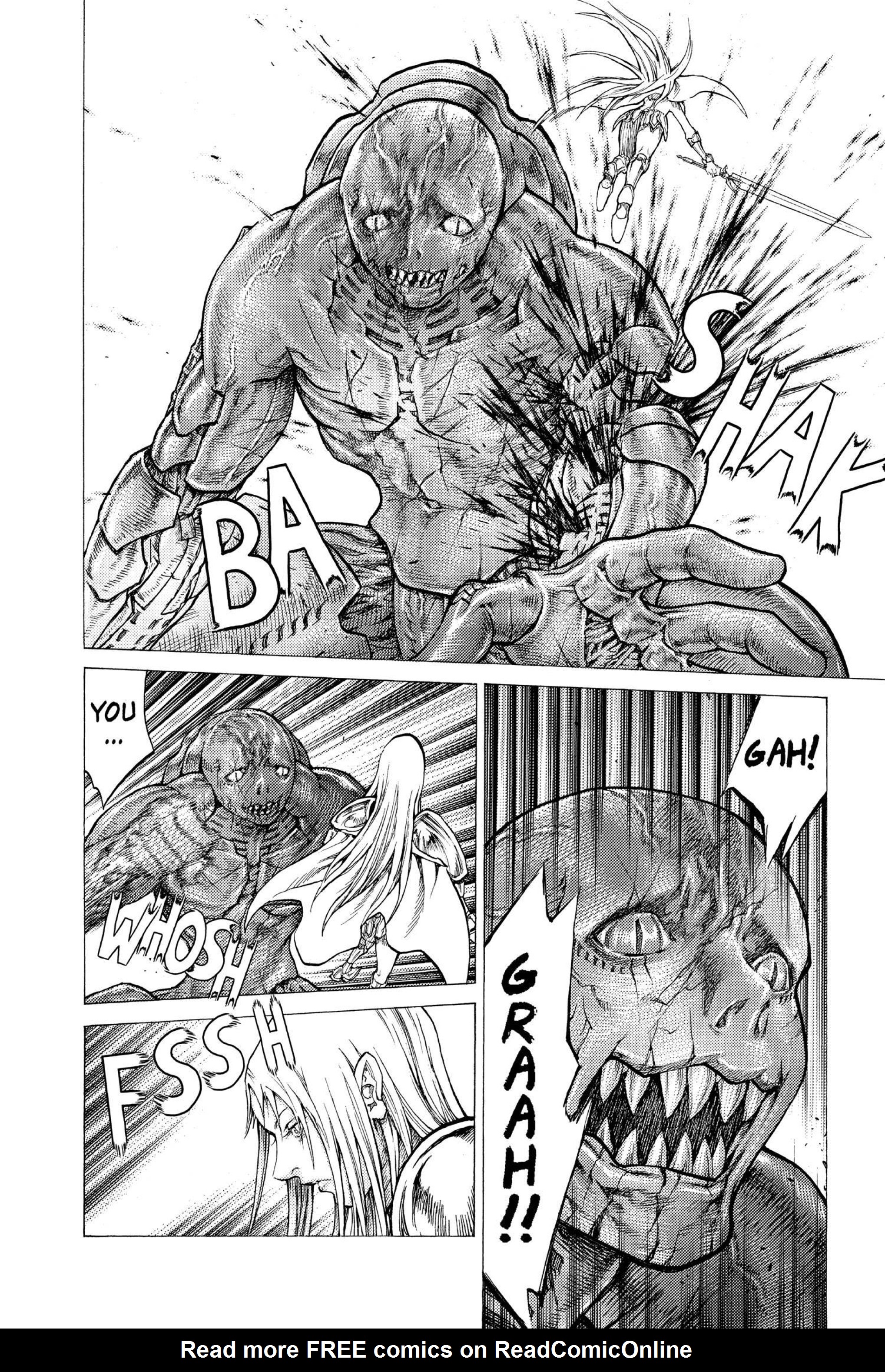 Read online Claymore comic -  Issue #8 - 143
