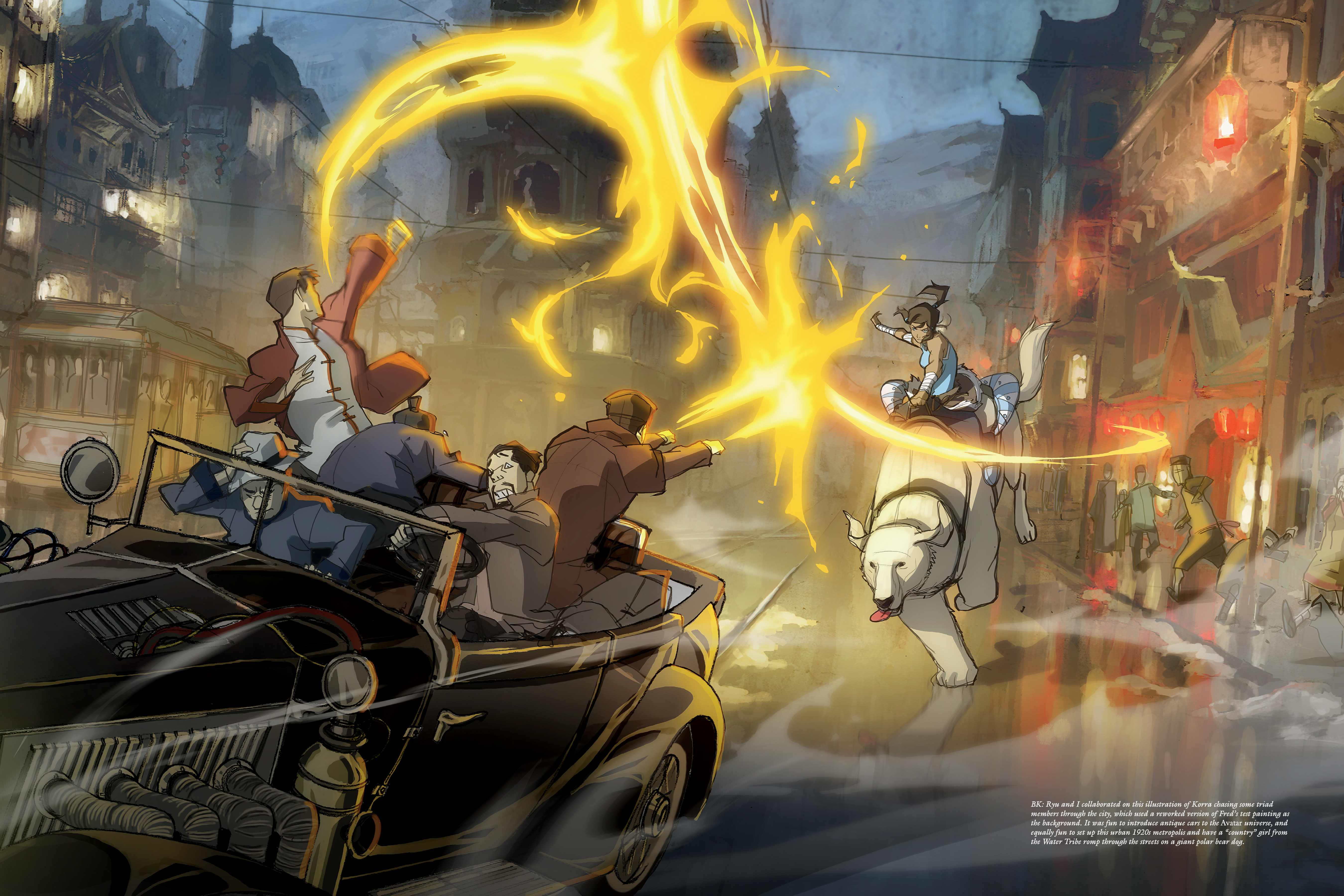 Read online The Legend of Korra: The Art of the Animated Series comic -  Issue # TPB 1 - 42