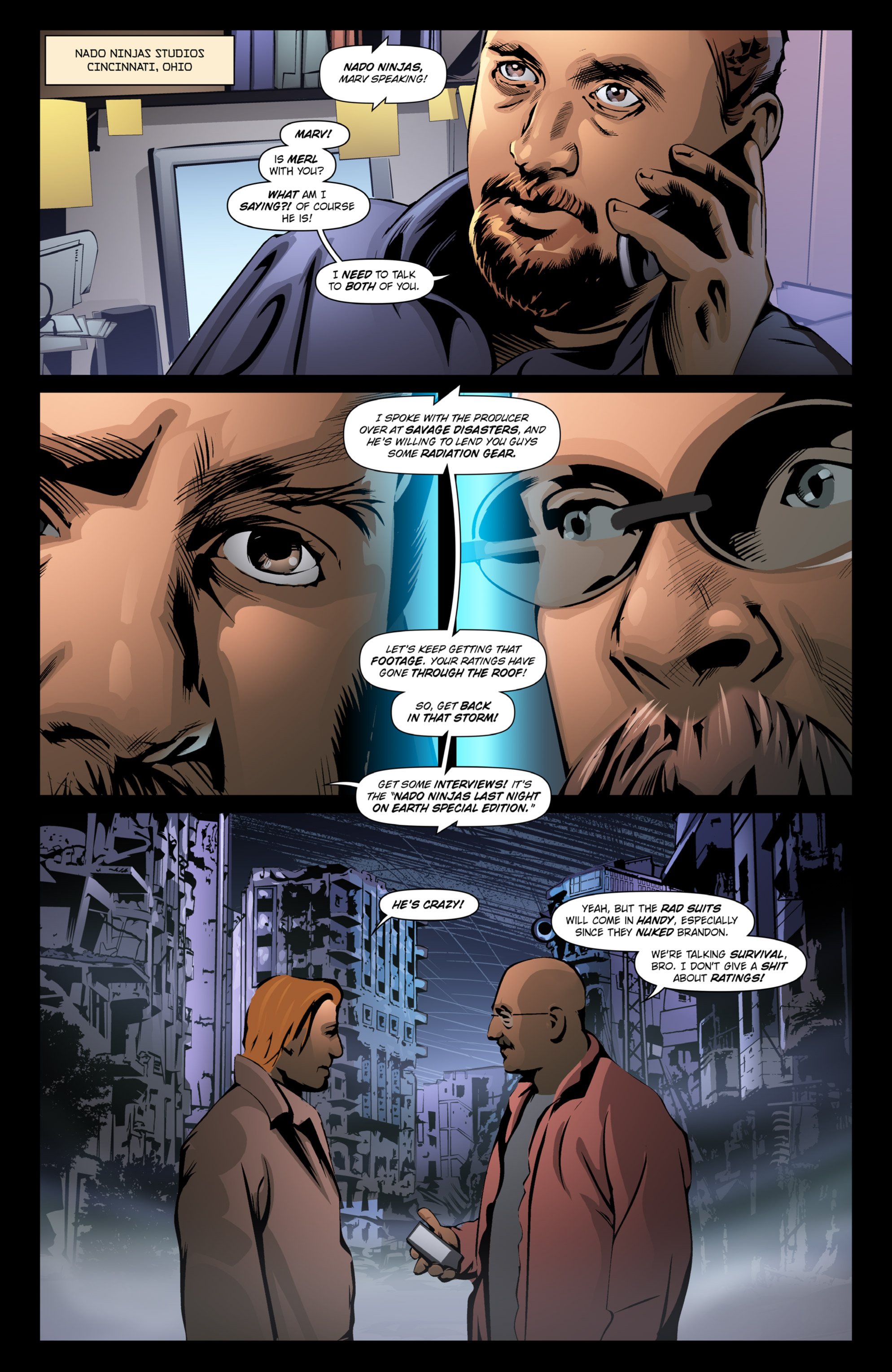 Read online Brainstorm comic -  Issue #4 - 13