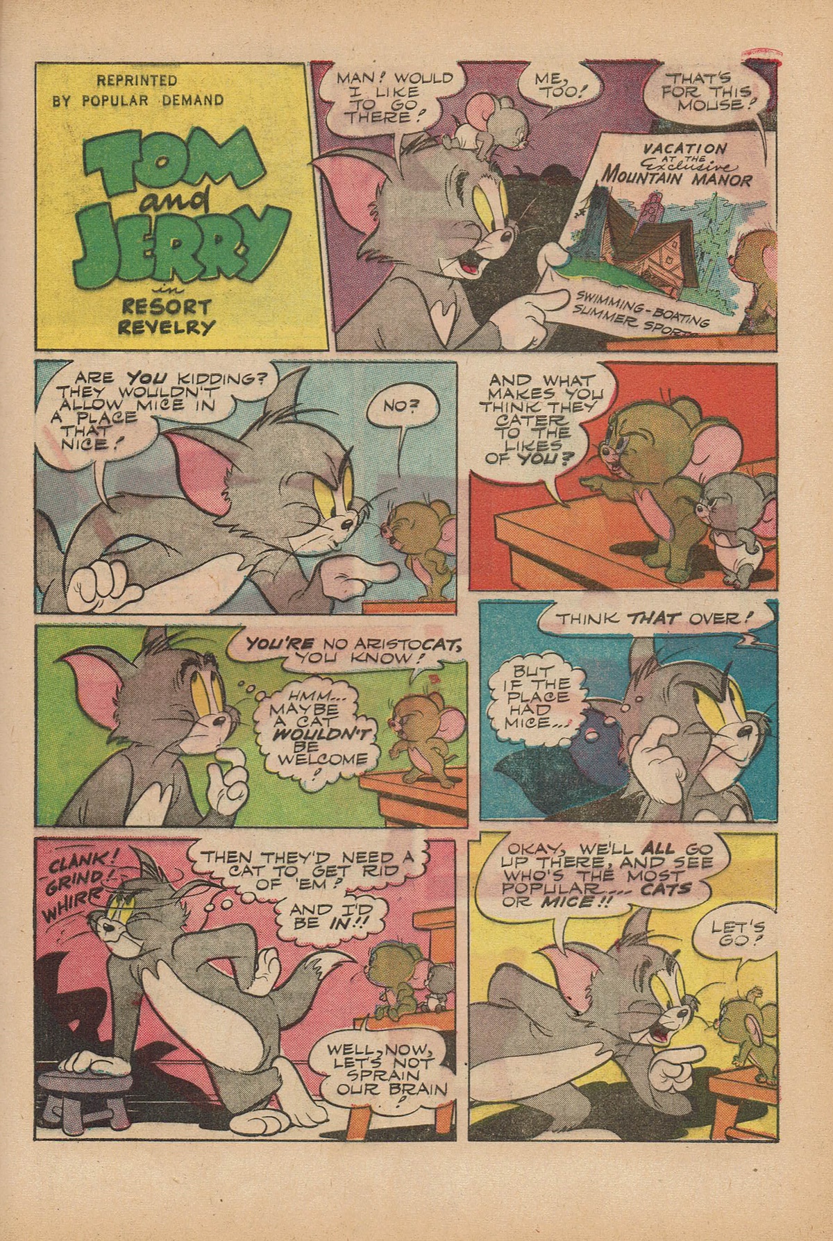 Read online Tom and Jerry The Mouse From T.R.A.P. comic -  Issue # Full - 45