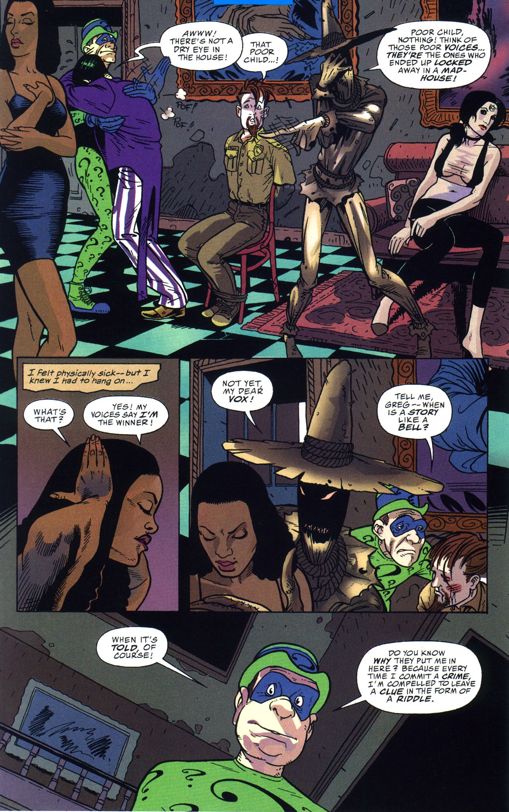 Read online Batman: Arkham Asylum-Tales of Madness comic -  Issue # Full - 17