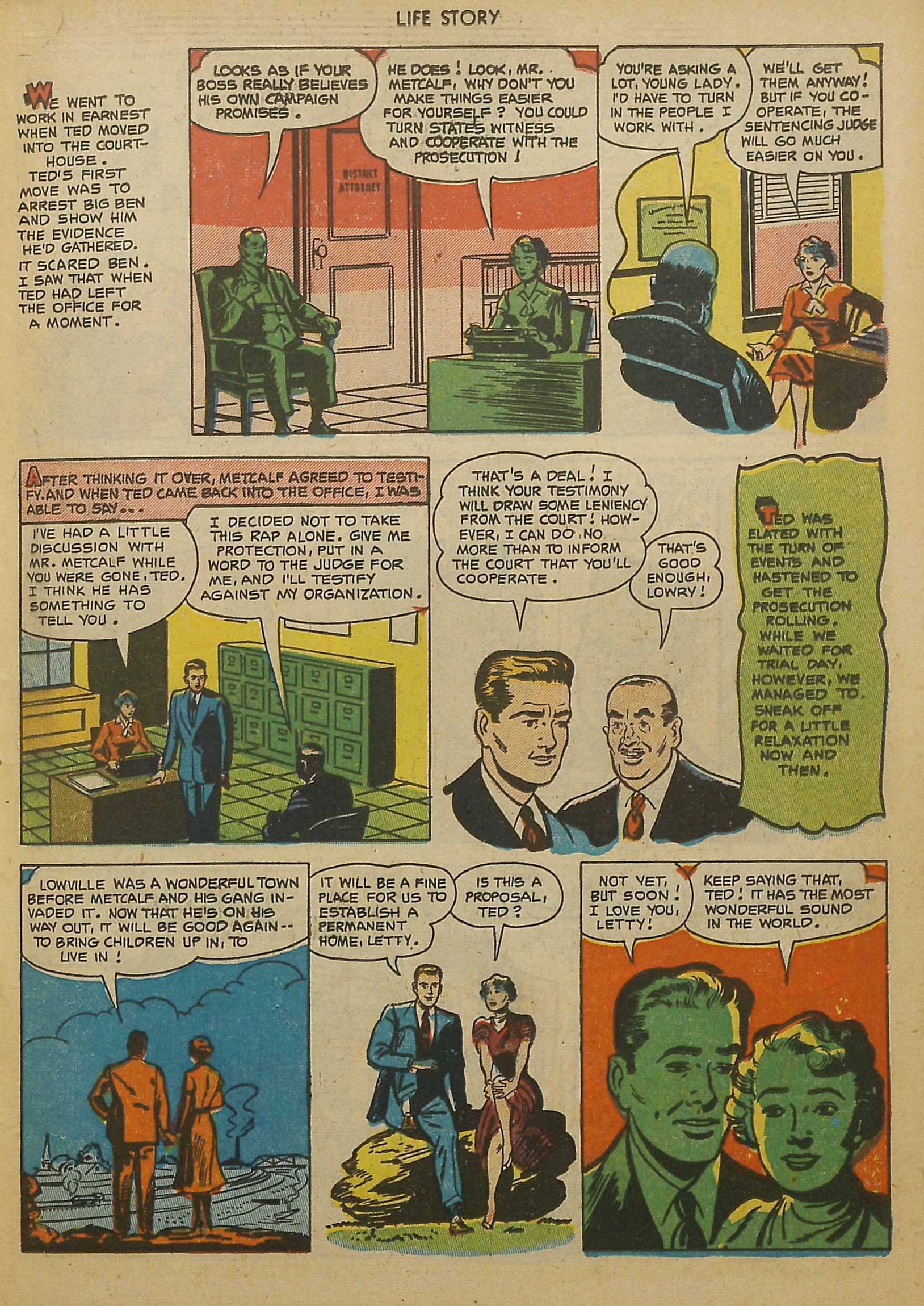 Read online Life Story comic -  Issue #43 - 19