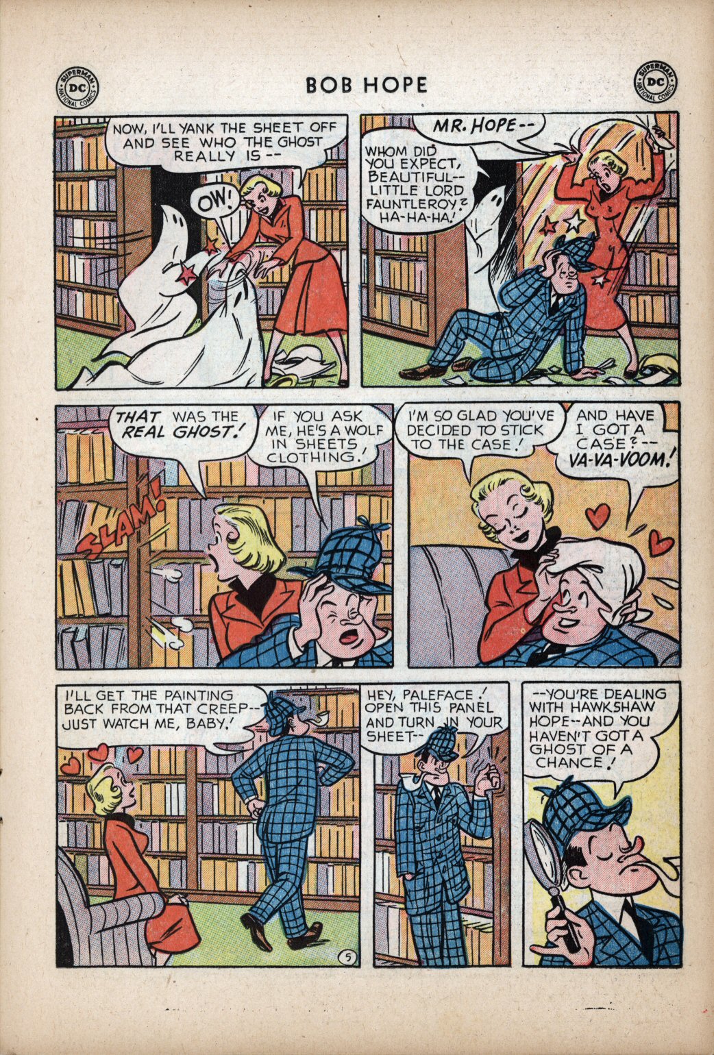 Read online The Adventures of Bob Hope comic -  Issue #15 - 17