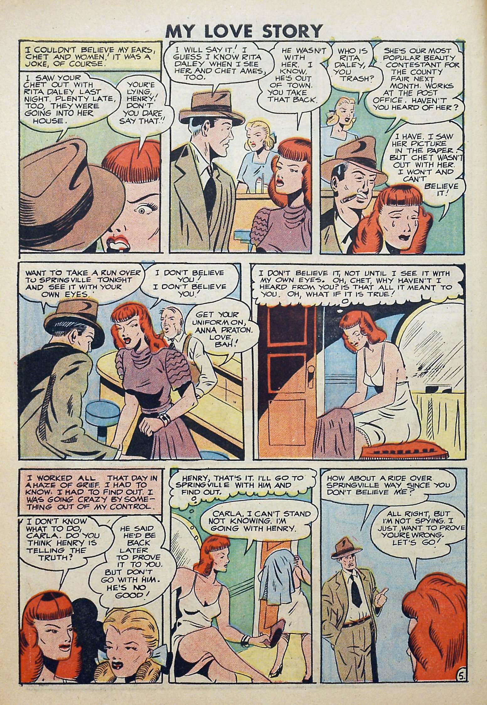 Read online Secret Love Stories comic -  Issue # TPB - 6