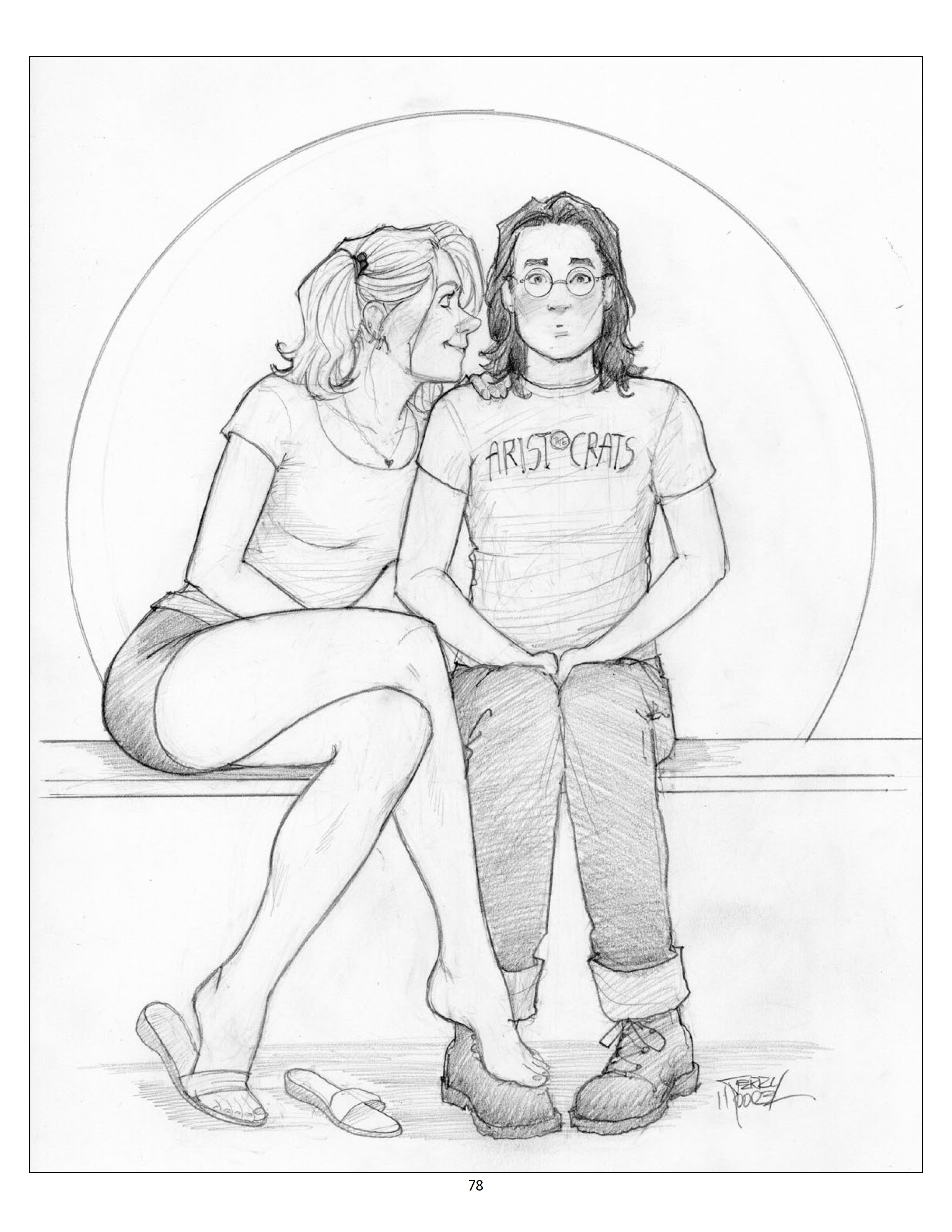 Read online Terry Moore after dark… comic -  Issue # TPB - 75