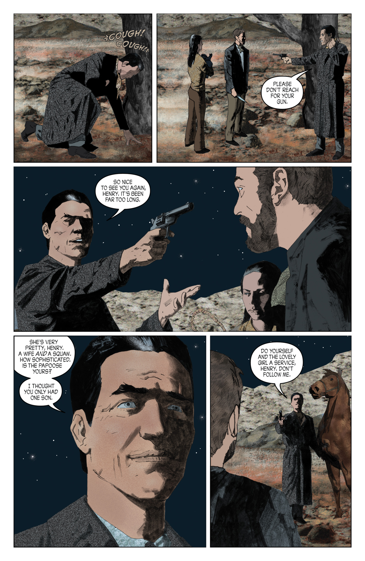 Read online John Carpenter's Night Terrors comic -  Issue # Black Sparrow - 86