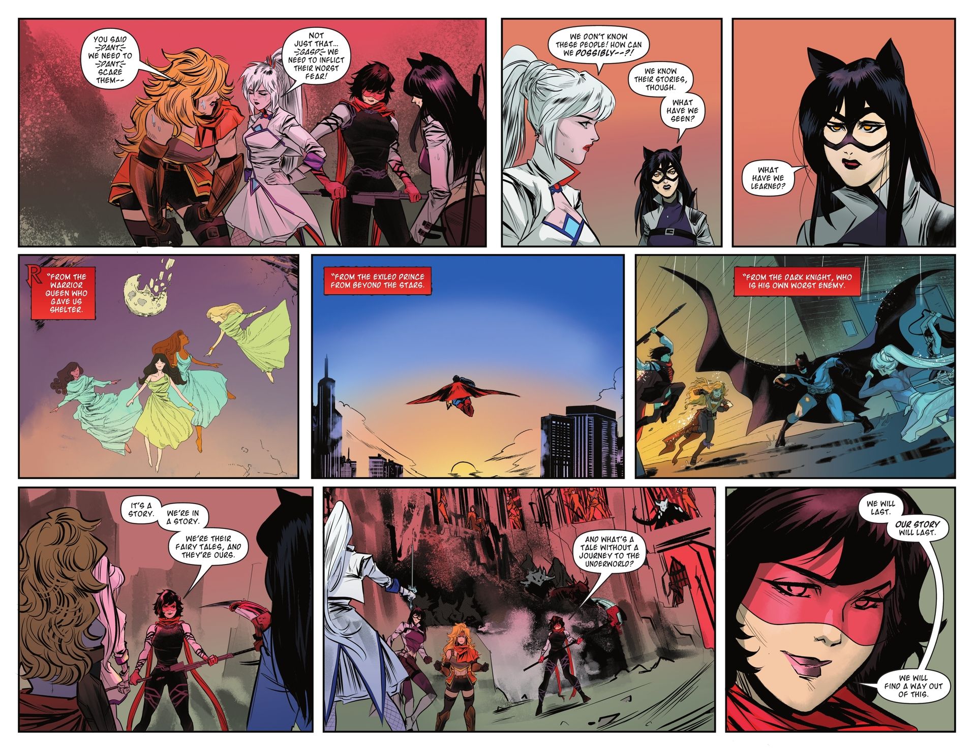 Read online DC/RWBY comic -  Issue #6 - 15