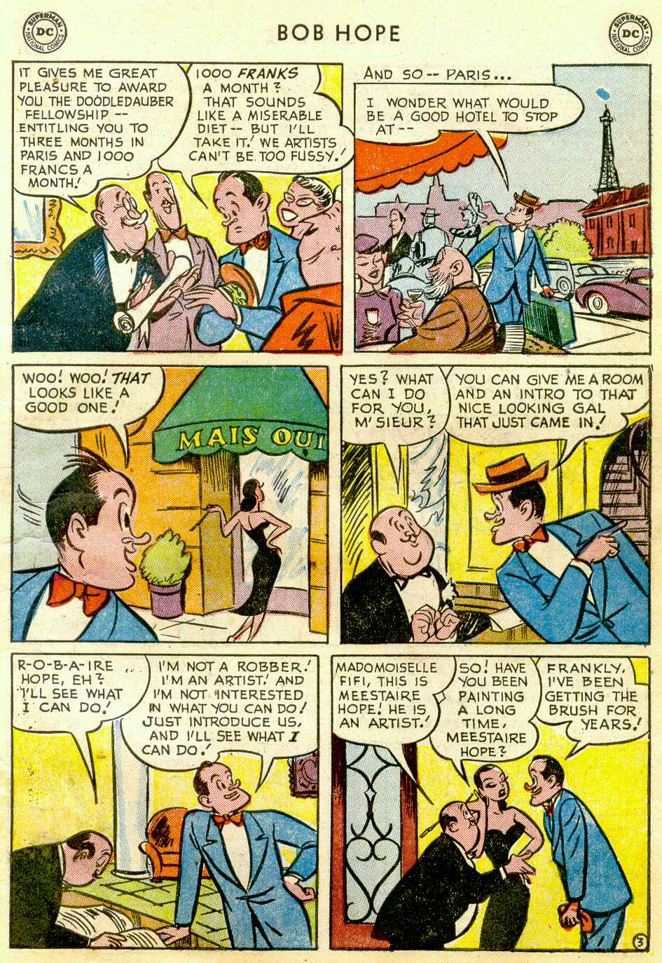 Read online The Adventures of Bob Hope comic -  Issue #19 - 5