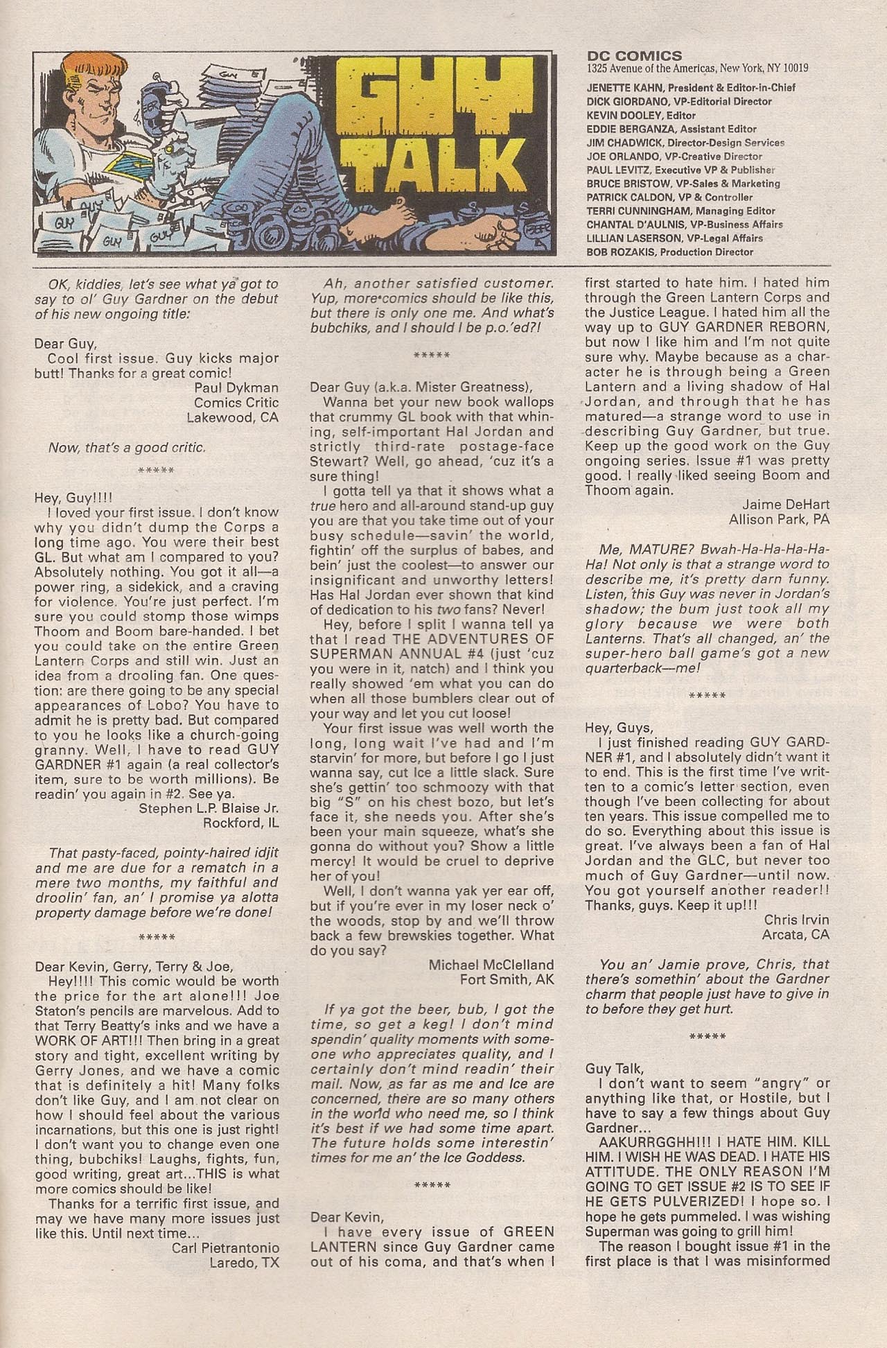 Read online Guy Gardner comic -  Issue #6 - 33
