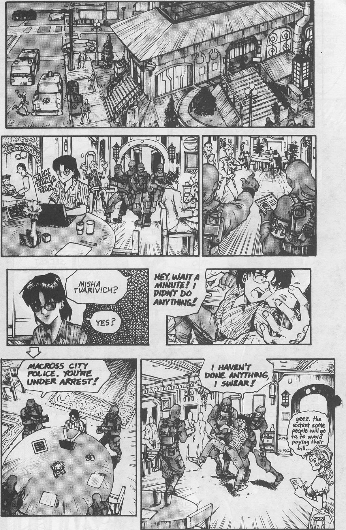 Read online Robotech Vermilion comic -  Issue #3 - 7