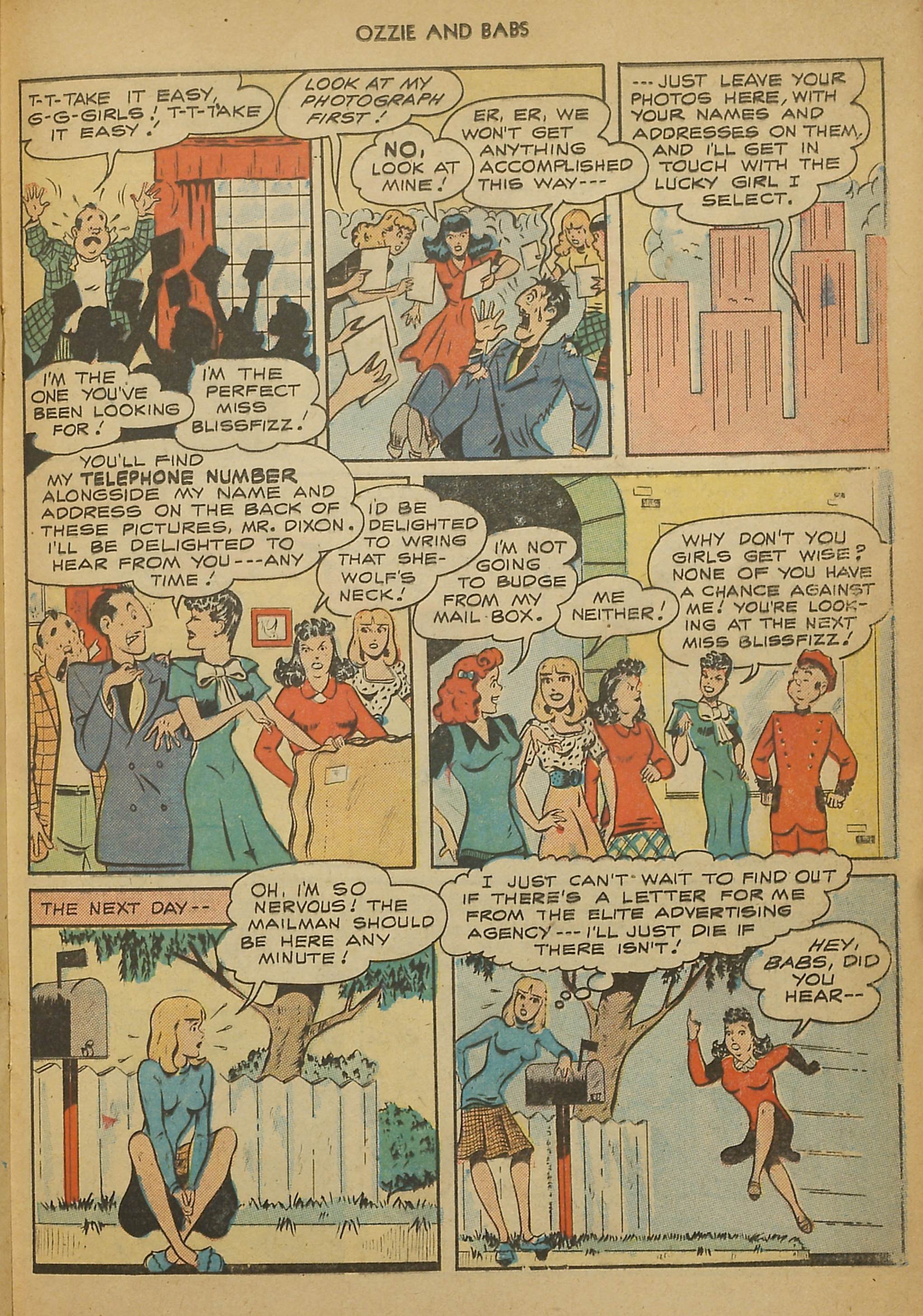 Read online Ozzie And Babs comic -  Issue #3 - 29