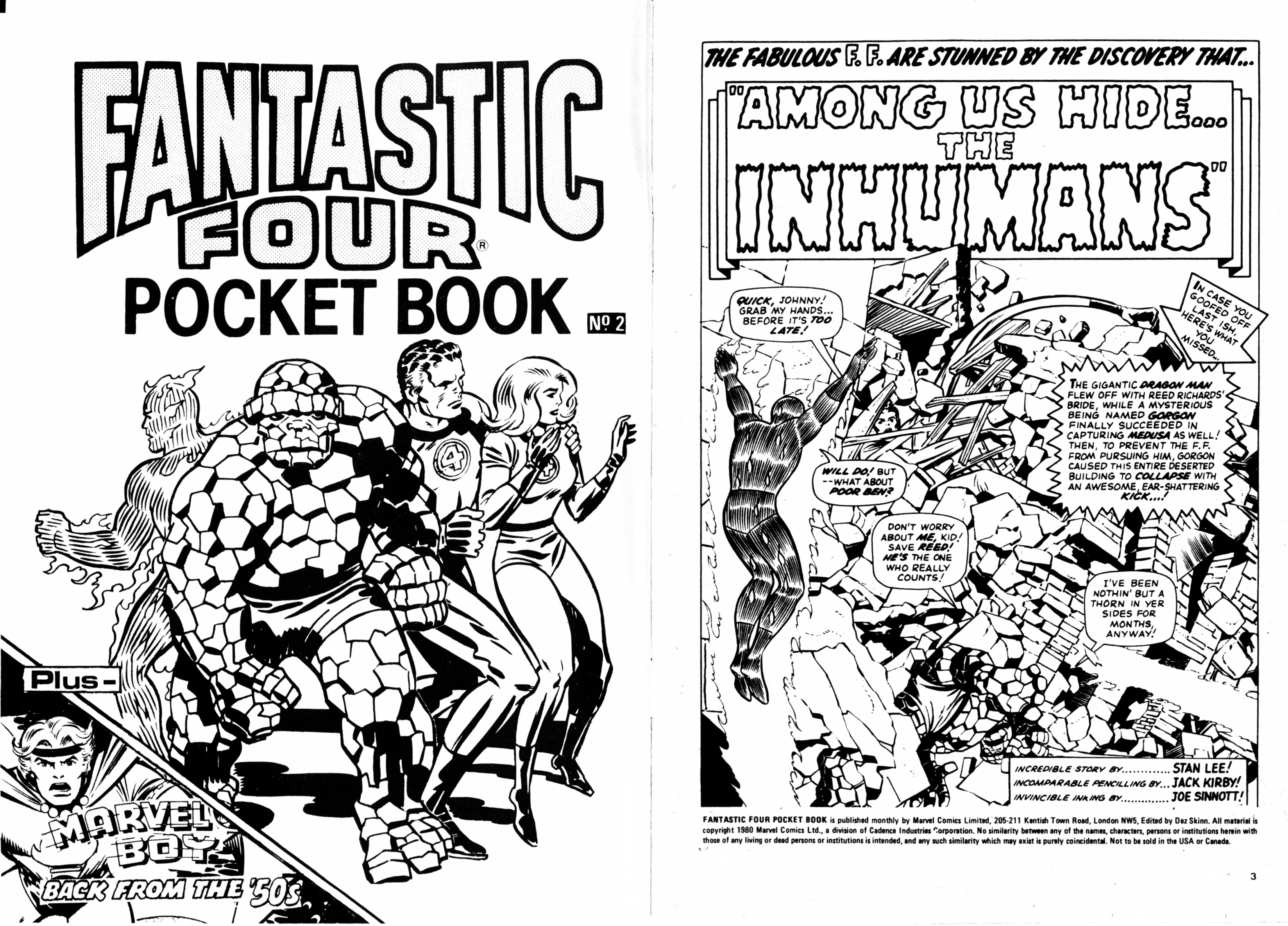 Read online Fantastic Four Pocket Book comic -  Issue #2 - 3