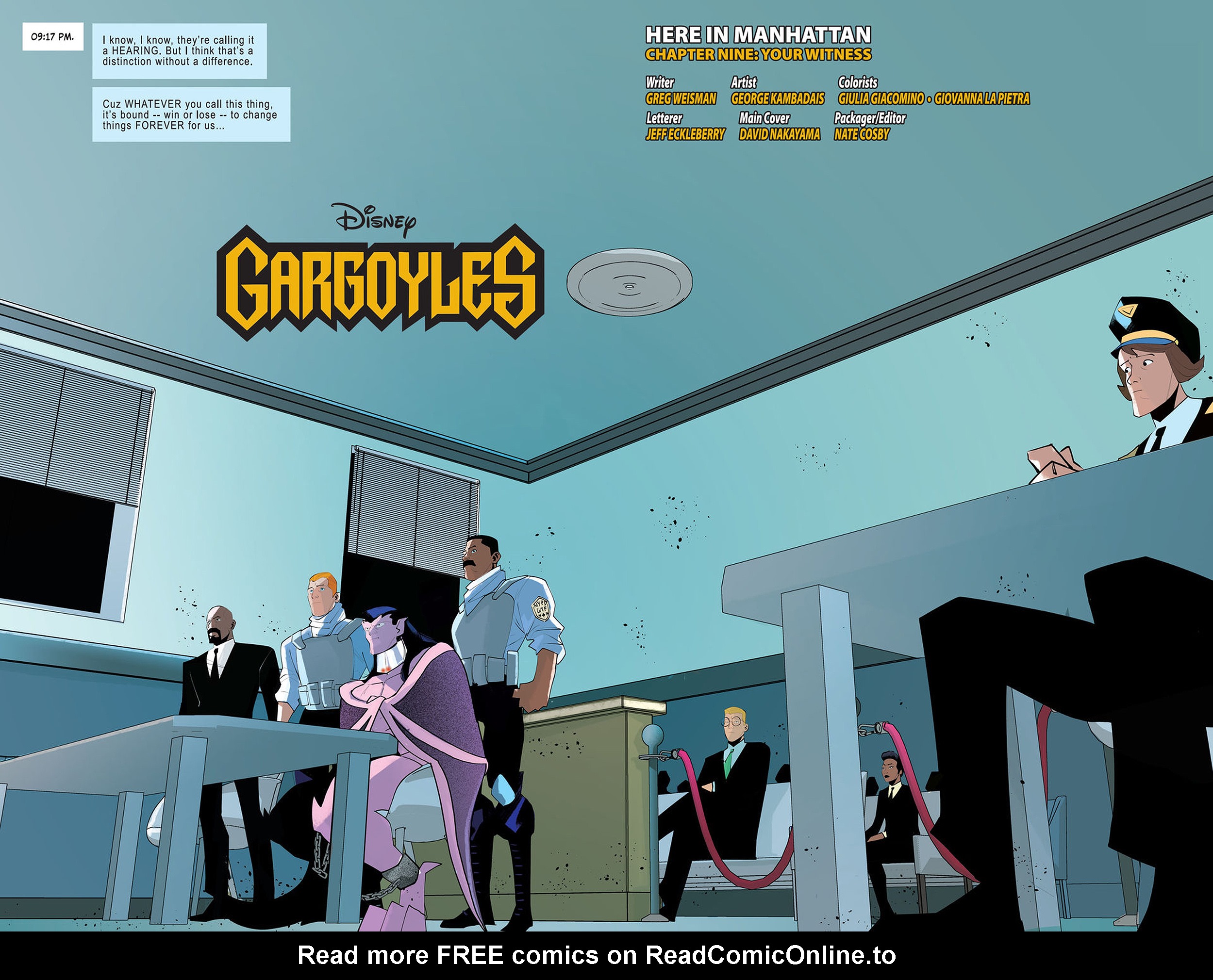 Read online Gargoyles (2022) comic -  Issue #9 - 13