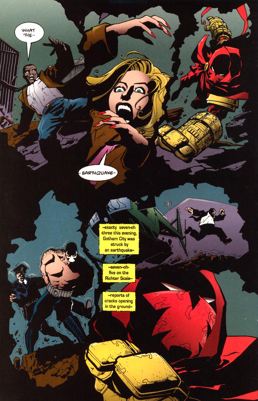 Read online Batman: Cataclysm comic -  Issue #5 - 9