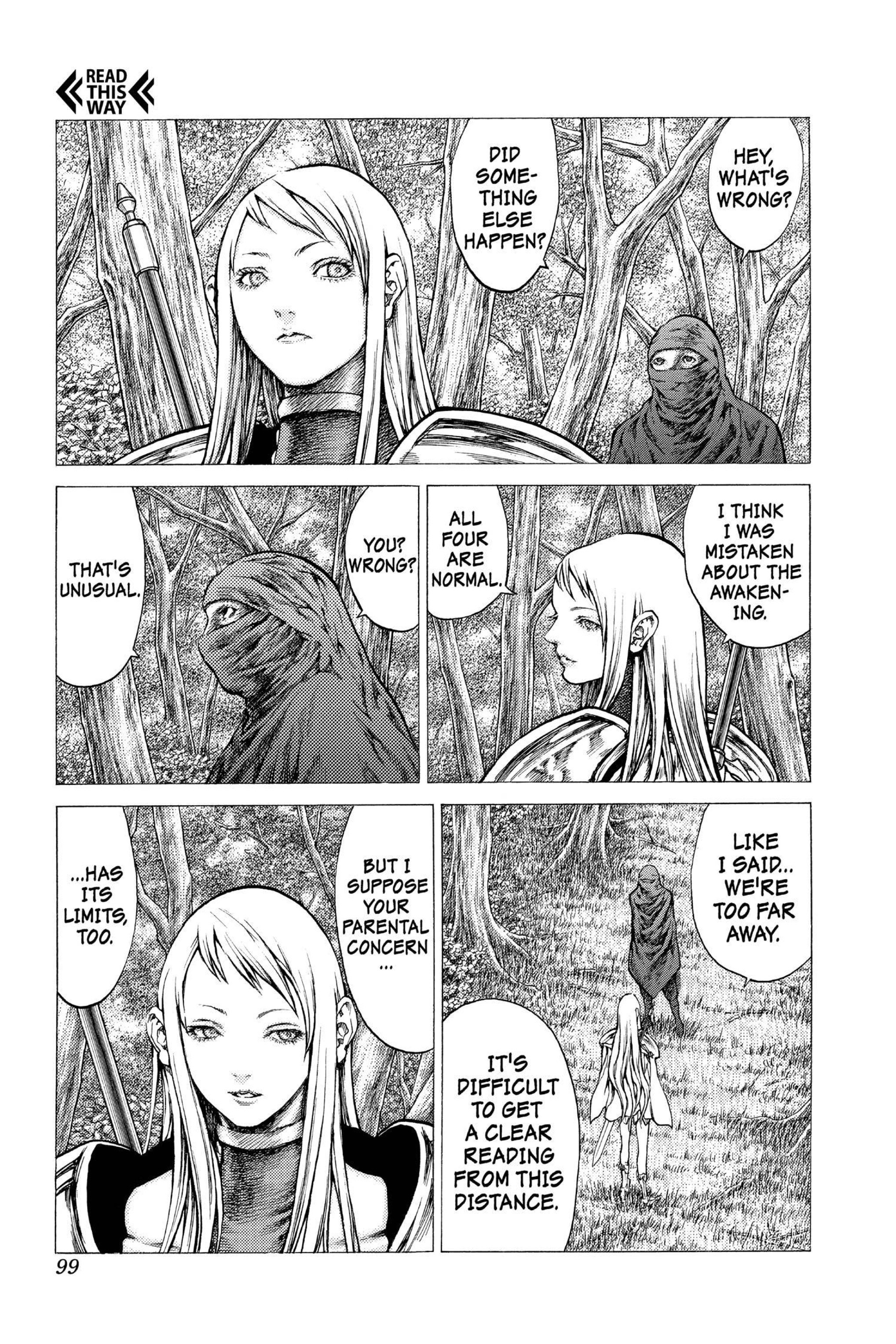Read online Claymore comic -  Issue #6 - 95