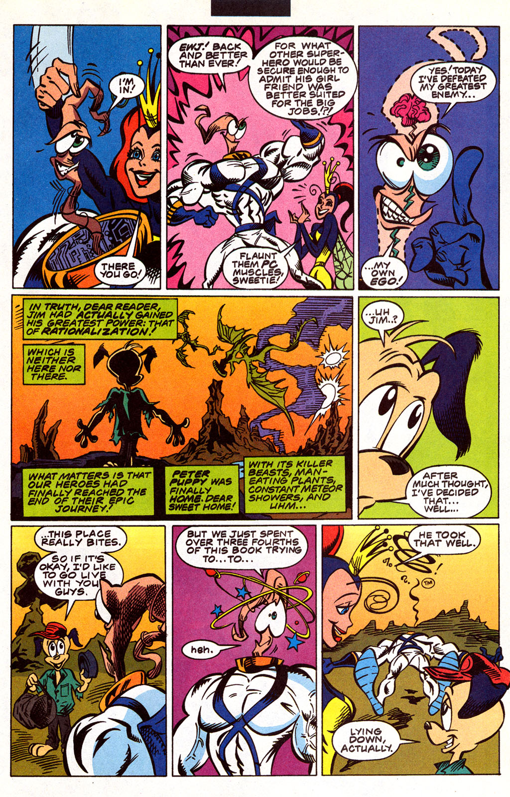 Read online Earthworm Jim comic -  Issue #3 - 19
