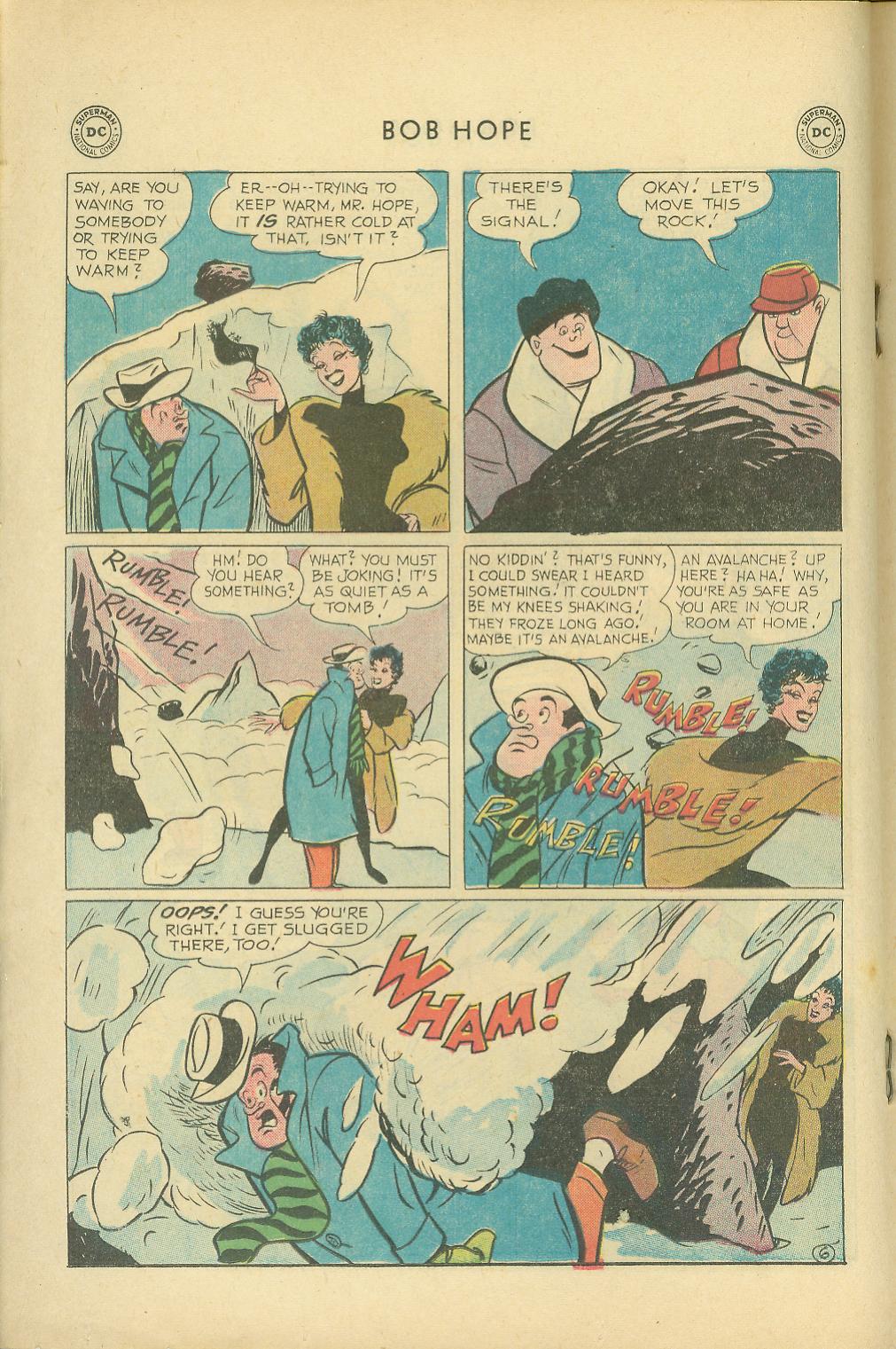 Read online The Adventures of Bob Hope comic -  Issue #54 - 18