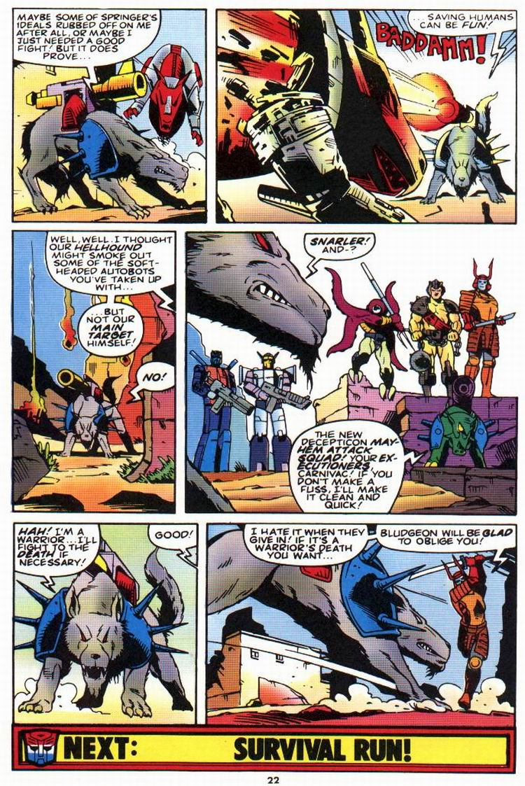 Read online The Transformers Annual comic -  Issue #1991 - 29