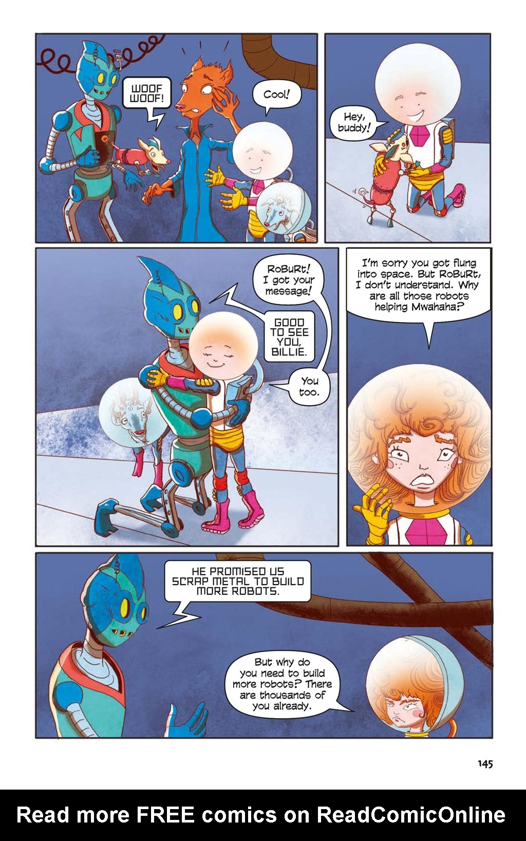 Read online Billie Blaster and the Robot Army From Outer Space comic -  Issue # TPB (Part 2) - 54
