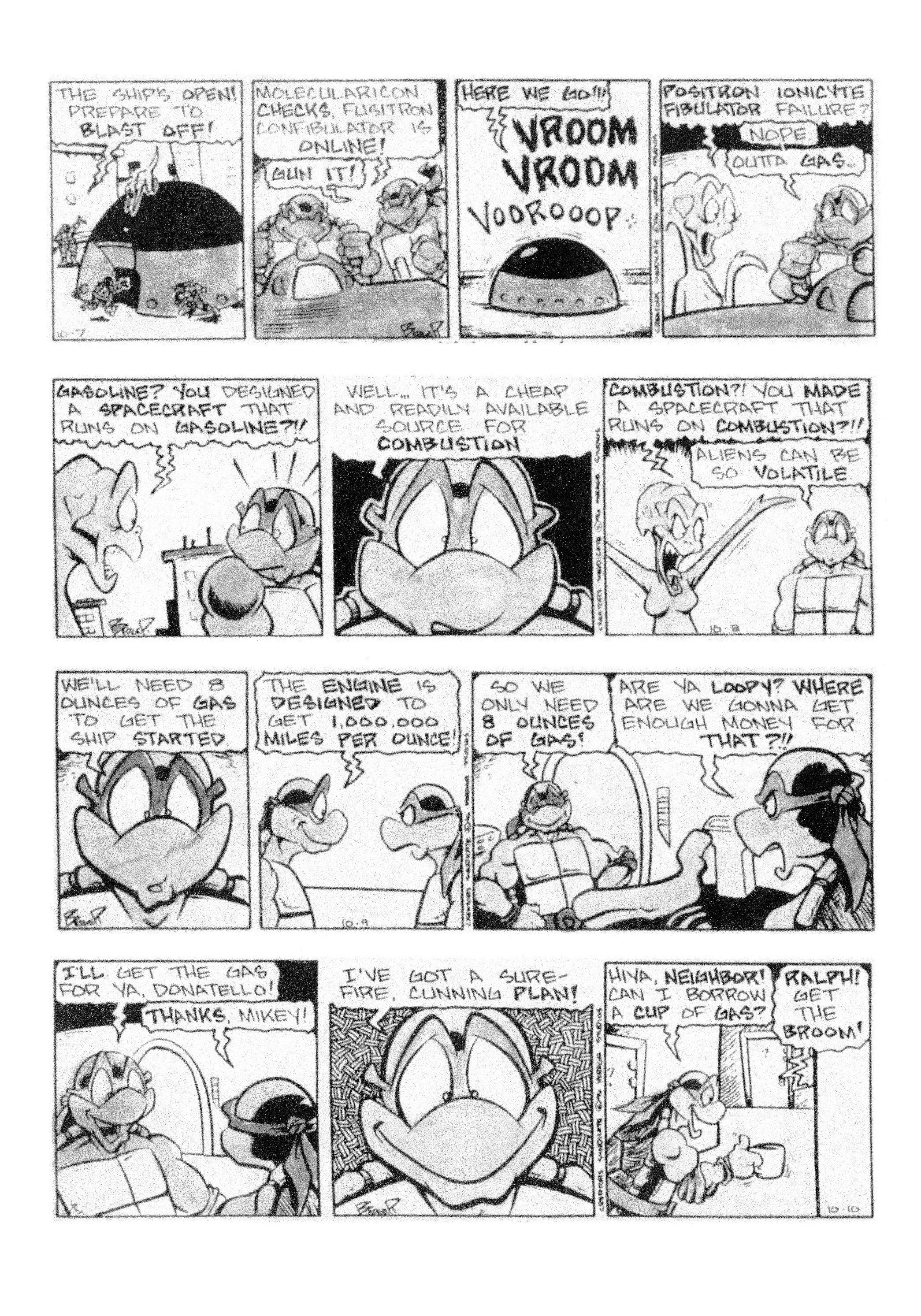 Read online Teenage Mutant Ninja Turtles: Complete Newspaper Daily Comic Strip Collection comic -  Issue # TPB 3 (Part 2) - 86