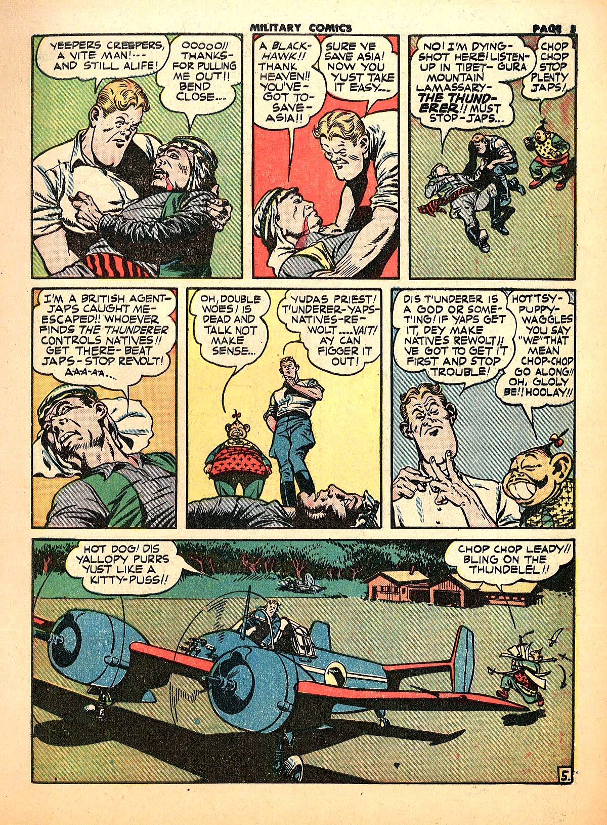 Read online Military Comics comic -  Issue #18 - 7