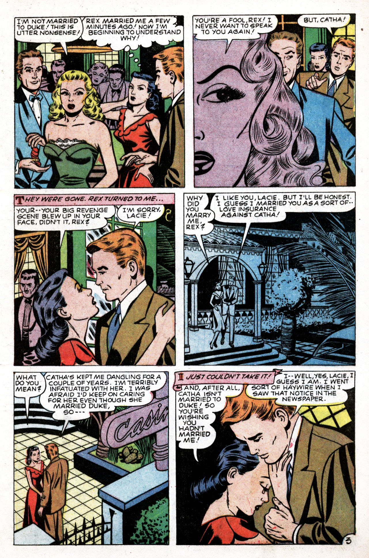 Read online Glamorous Romances comic -  Issue #49 - 5