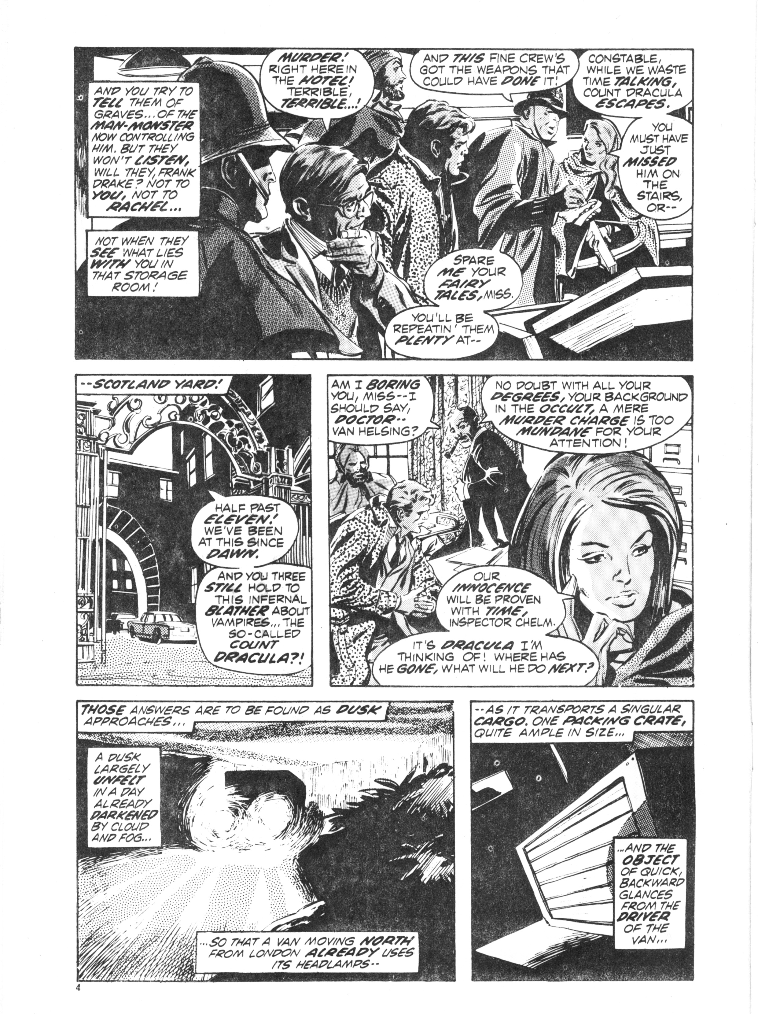 Read online Dracula Lives (1974) comic -  Issue #6 - 4