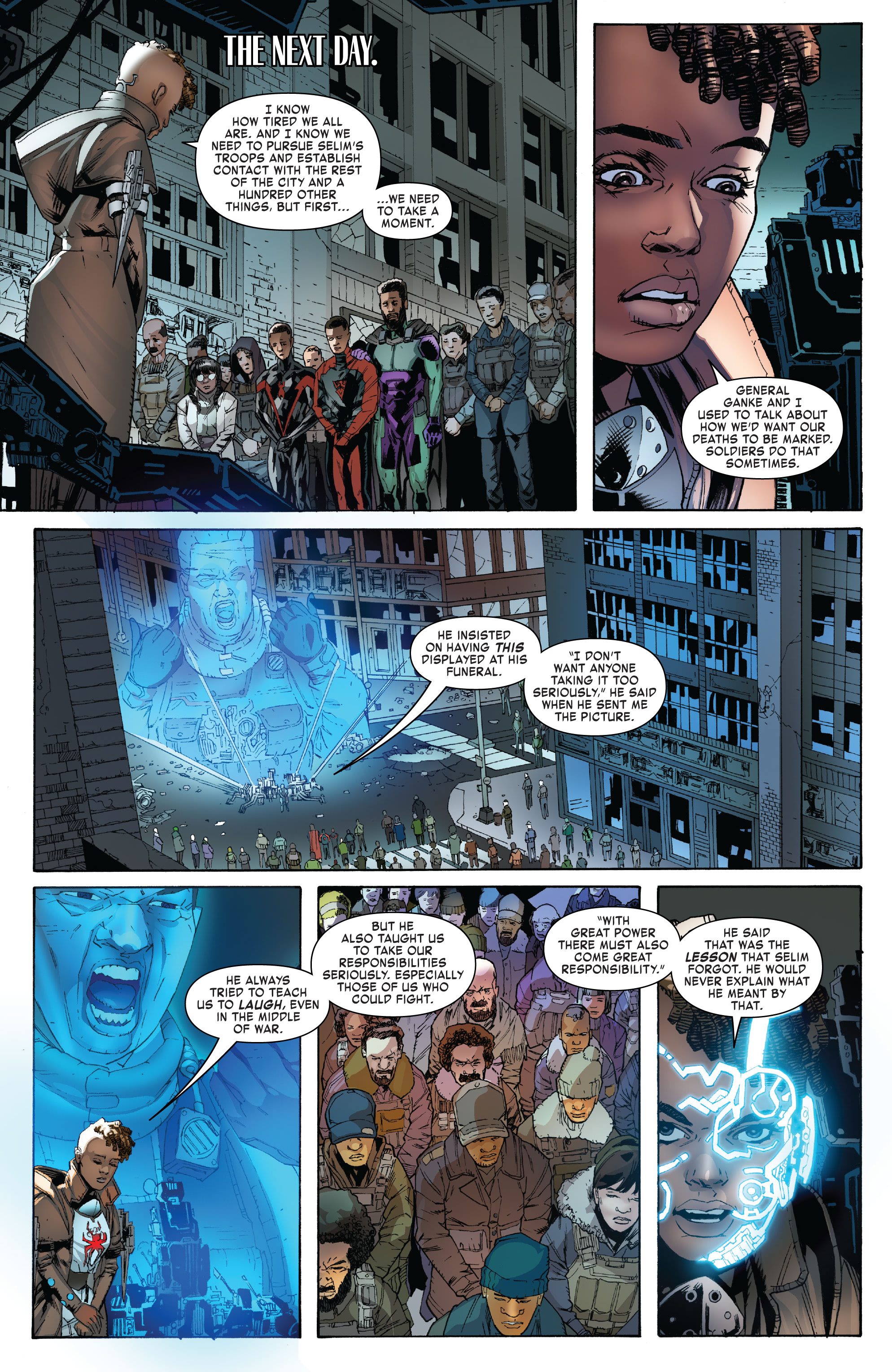 Read online Miles Morales: Spider-Man By Saladin Ahmed Omnibus comic -  Issue # TPB (Part 11) - 18